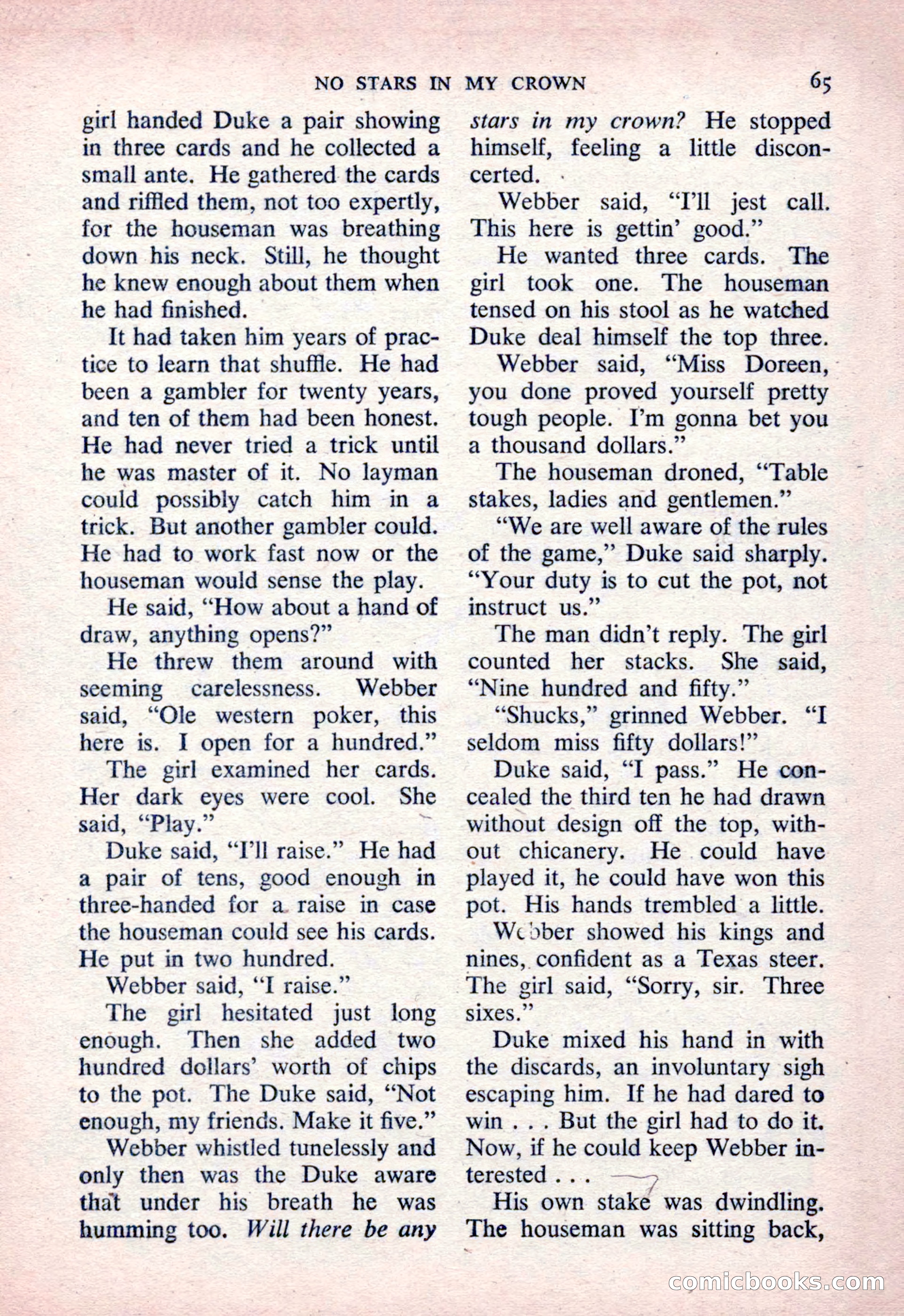 The Saint Detective Magazine, March 1954 — page 67 of 164