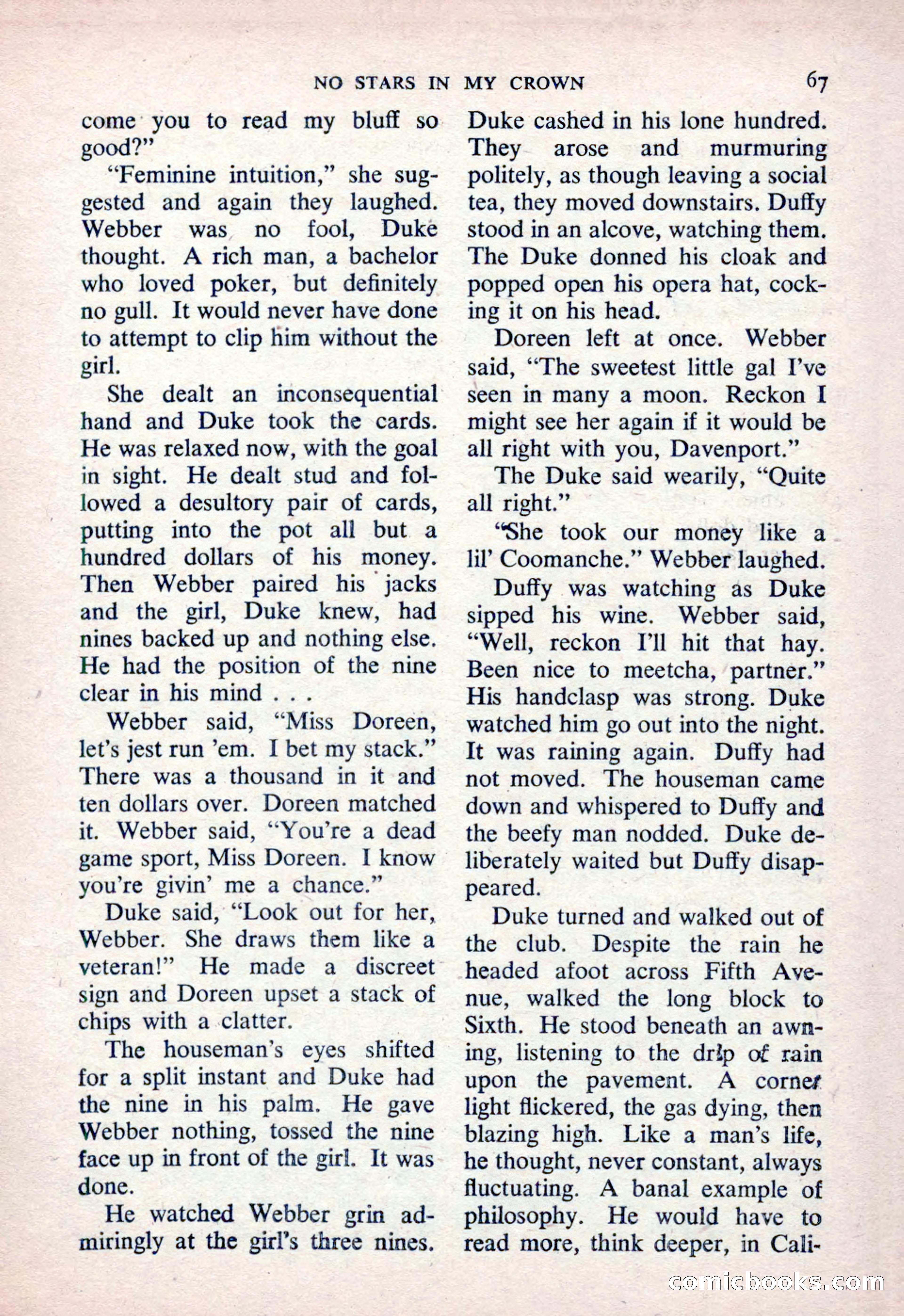 The Saint Detective Magazine, March 1954 — page 69 of 164