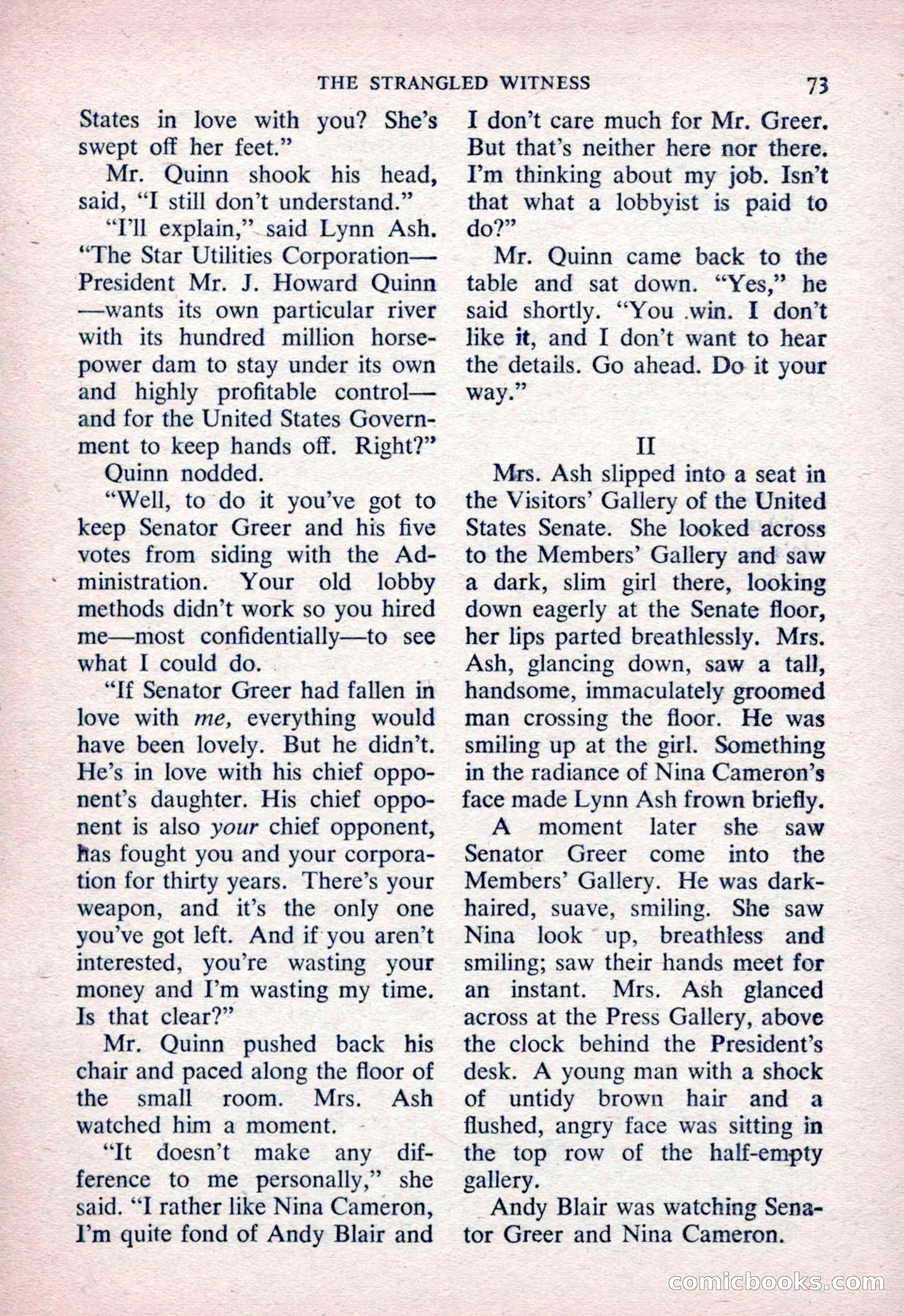 The Saint Detective Magazine, March 1954 — page 75 of 164