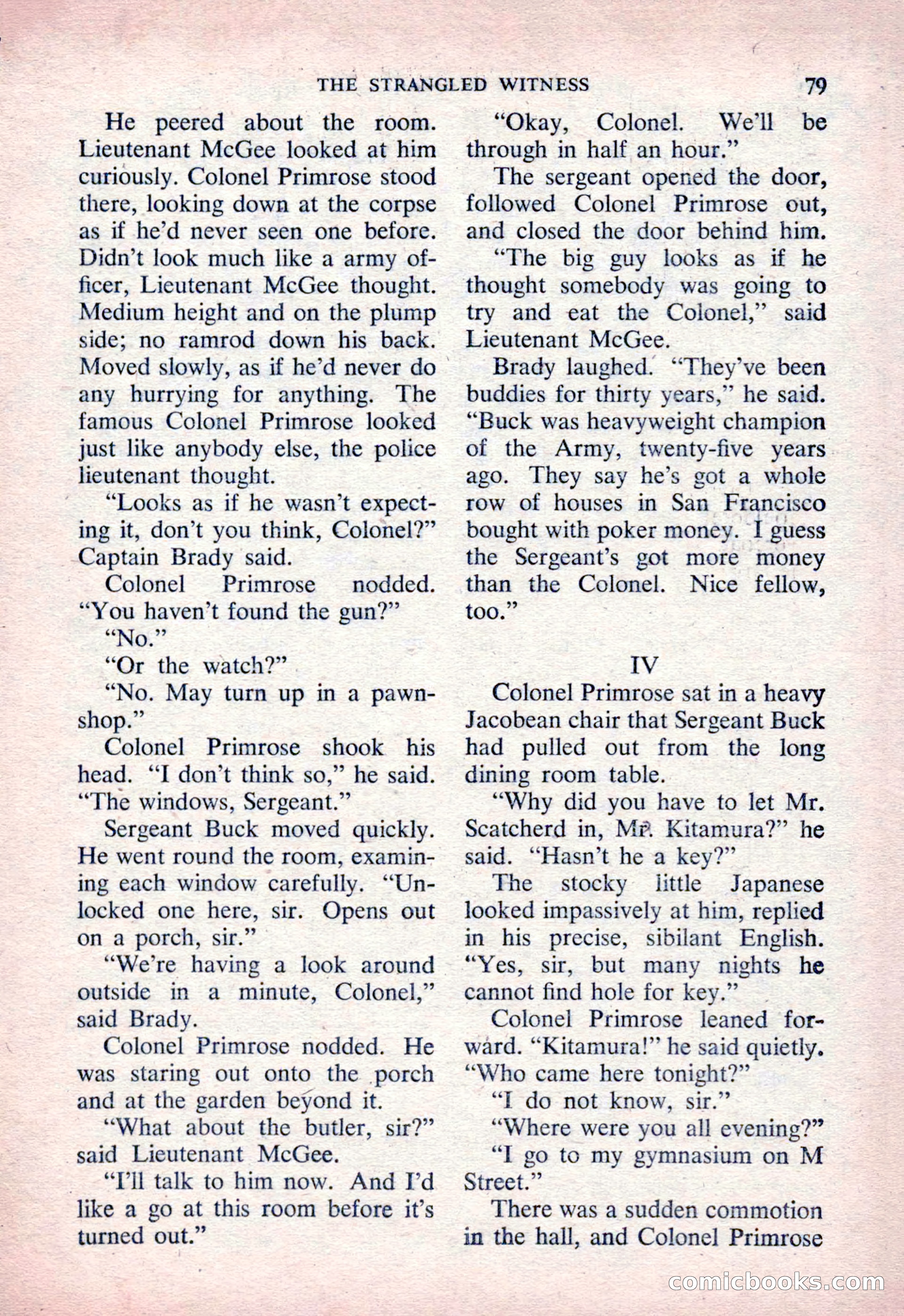 The Saint Detective Magazine, March 1954 — page 81 of 164