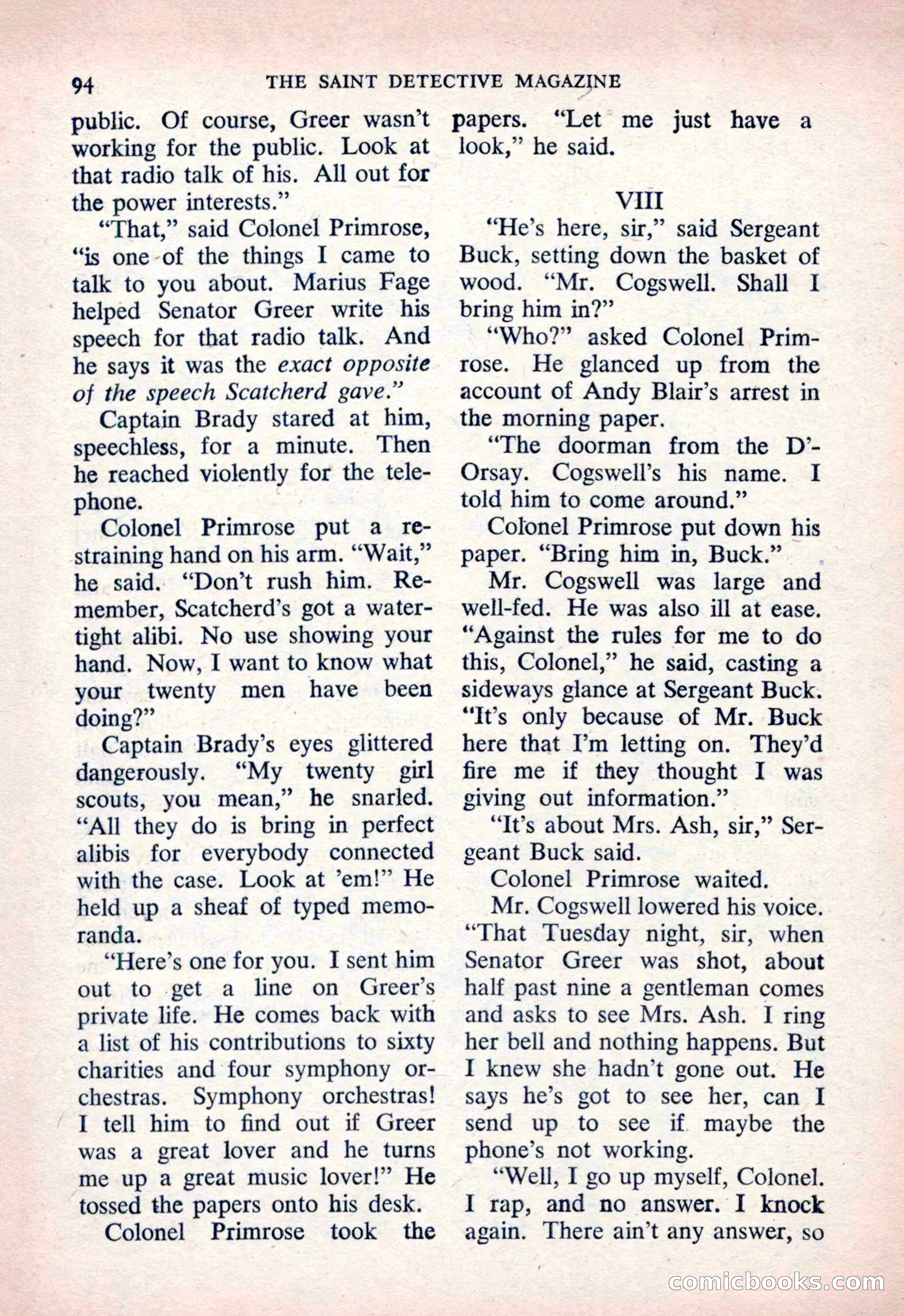 The Saint Detective Magazine, March 1954 — page 96 of 164