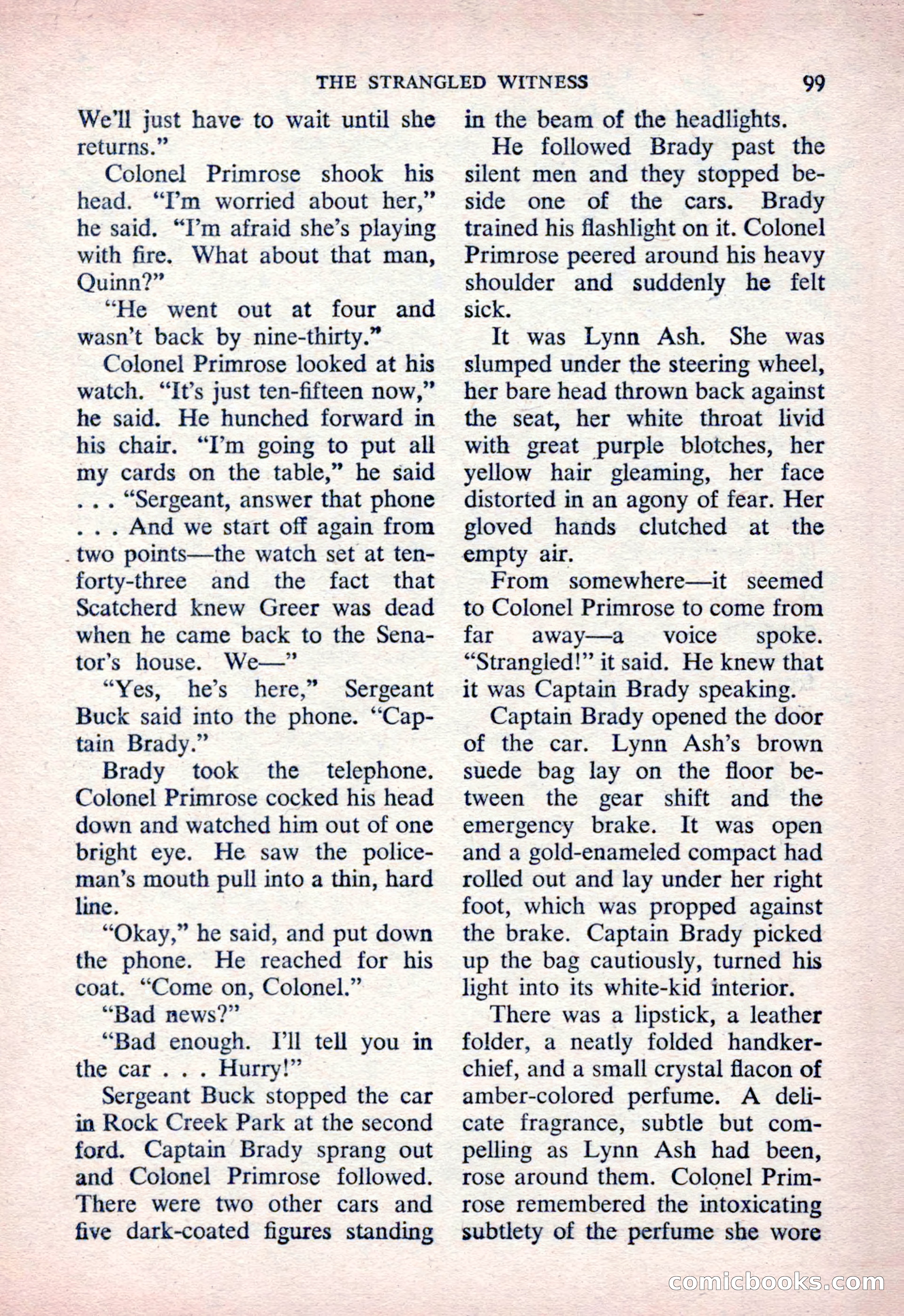 The Saint Detective Magazine, March 1954 — page 101 of 164