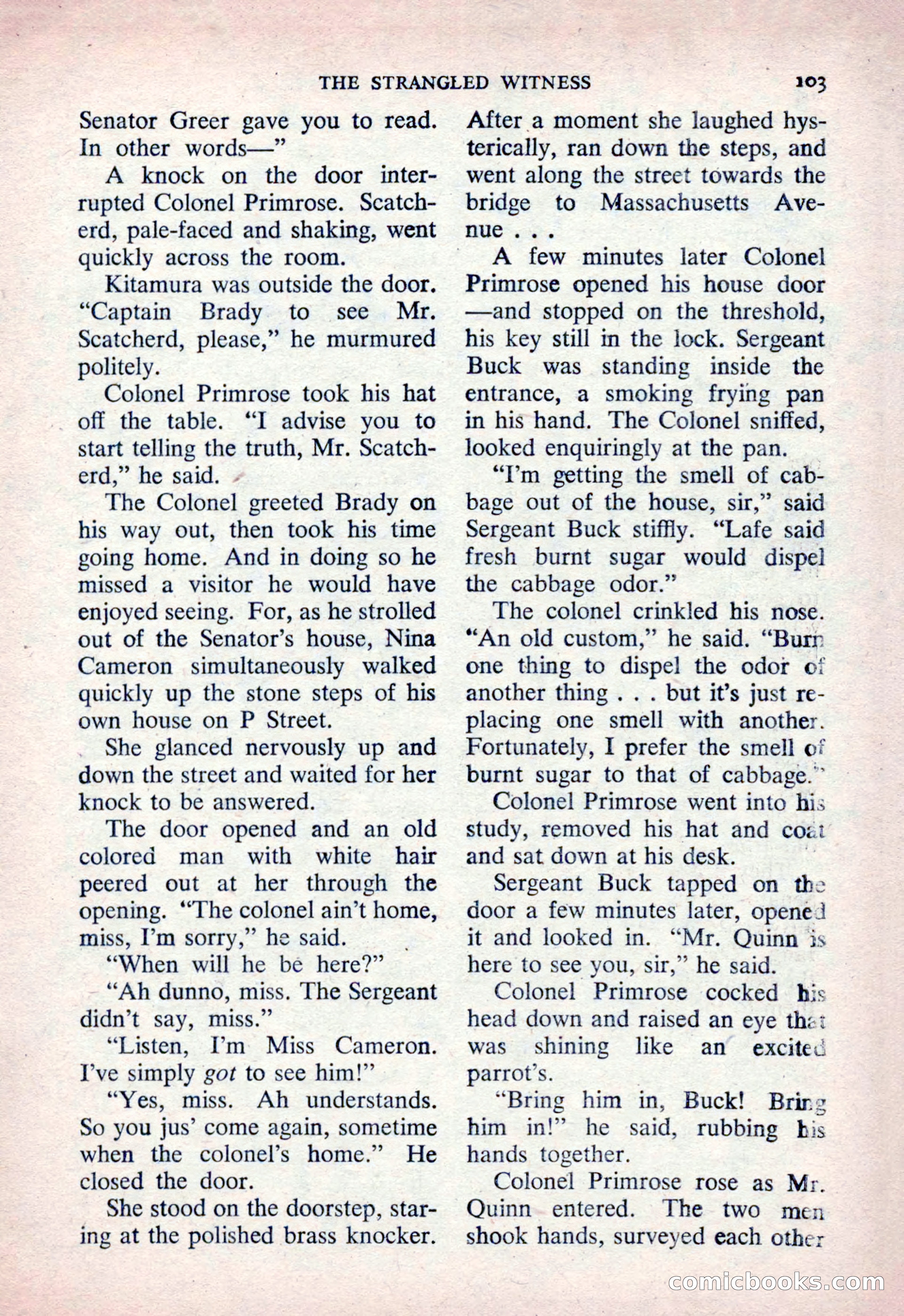 The Saint Detective Magazine, March 1954 — page 105 of 164