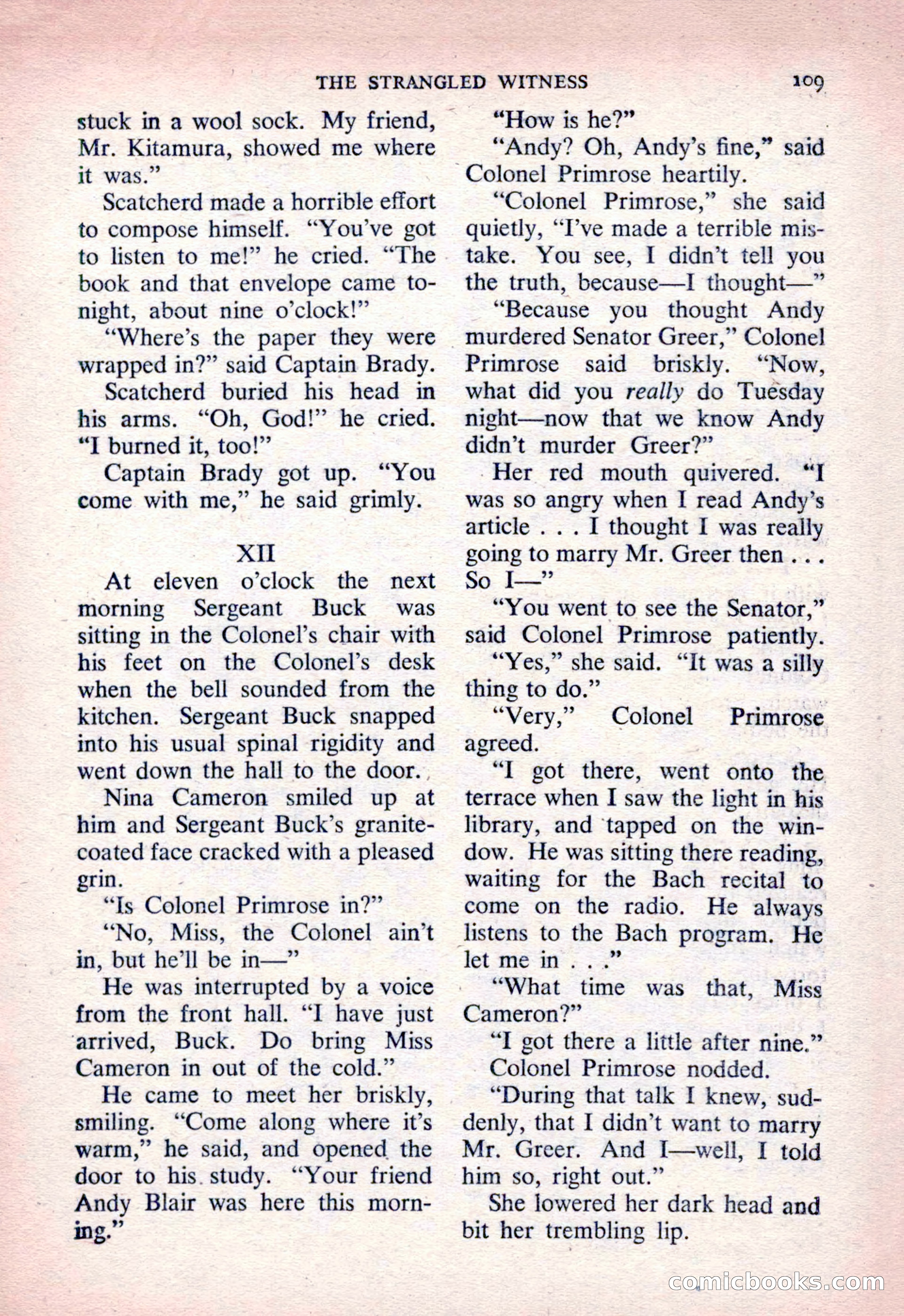 The Saint Detective Magazine, March 1954 — page 111 of 164