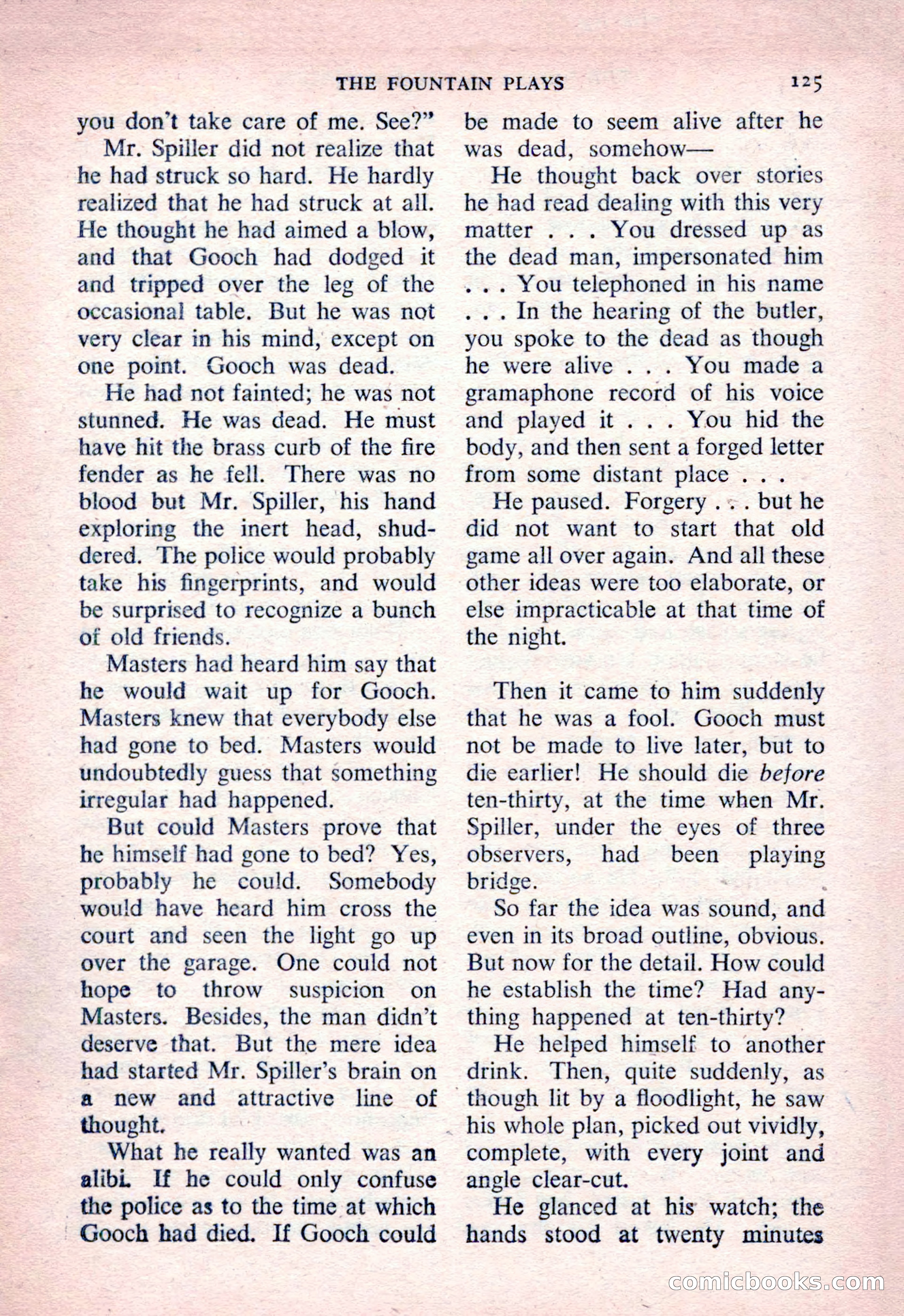 The Saint Detective Magazine, March 1954 — page 127 of 164
