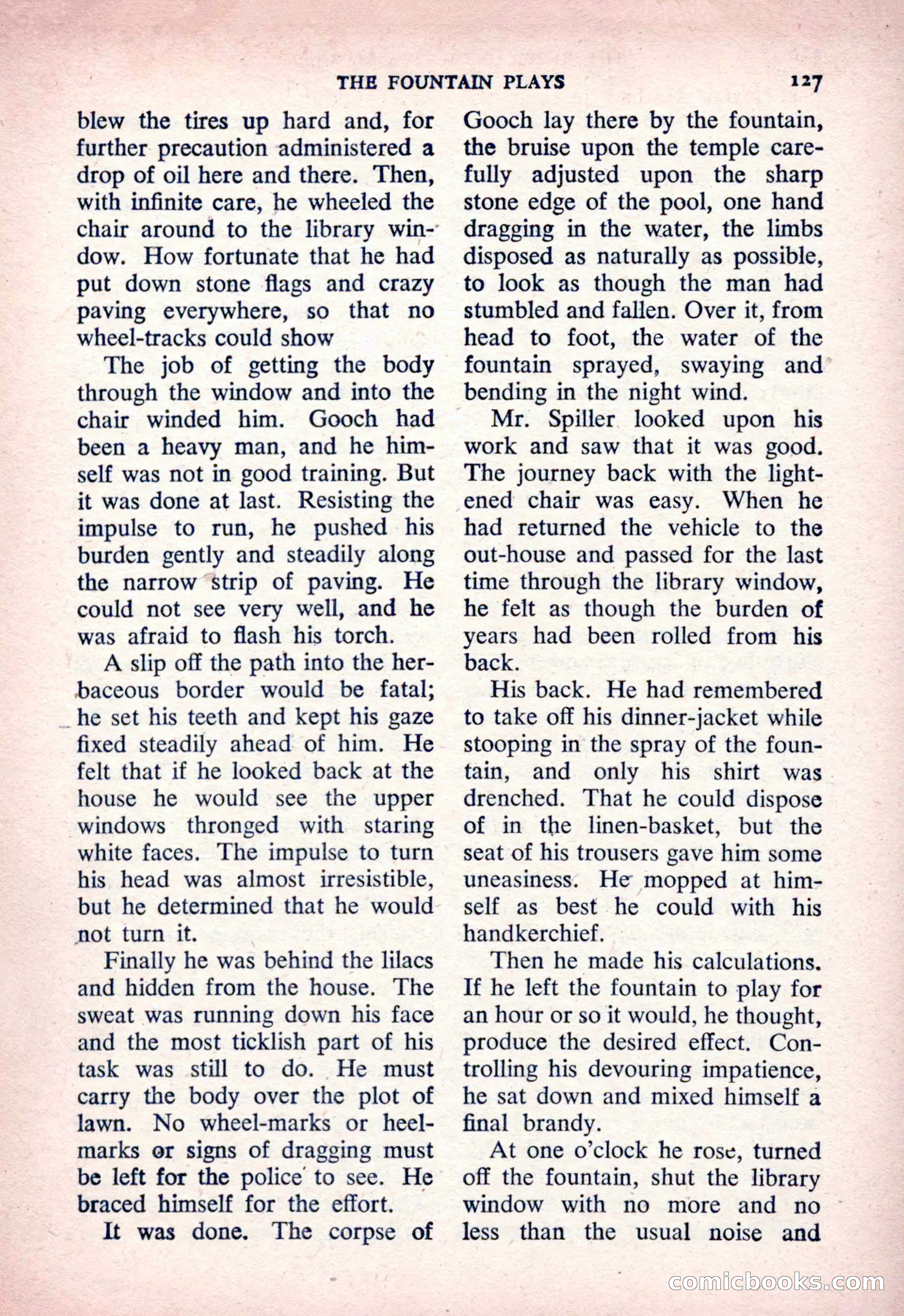 The Saint Detective Magazine, March 1954 — page 129 of 164