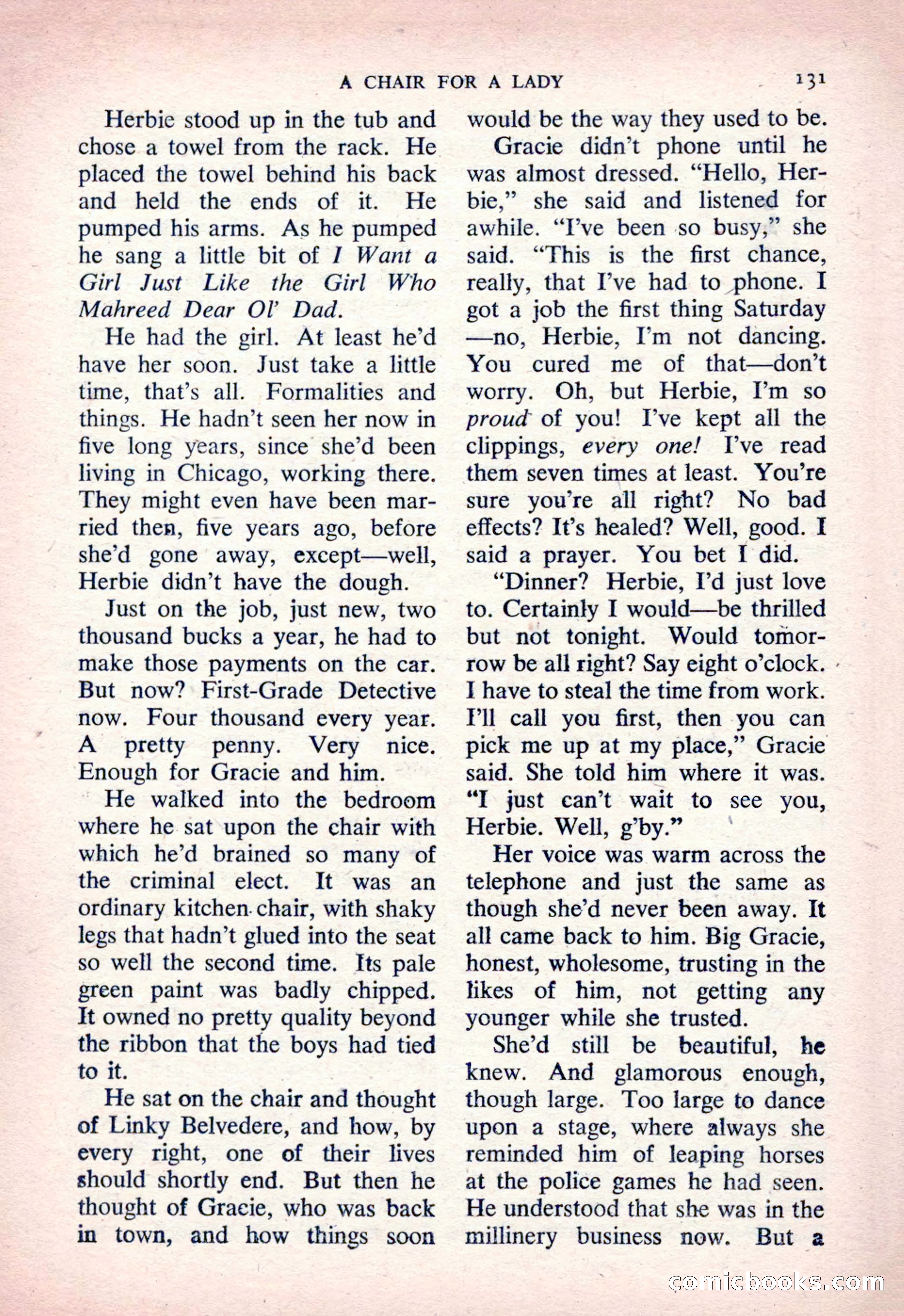 The Saint Detective Magazine, March 1954 — page 133 of 164