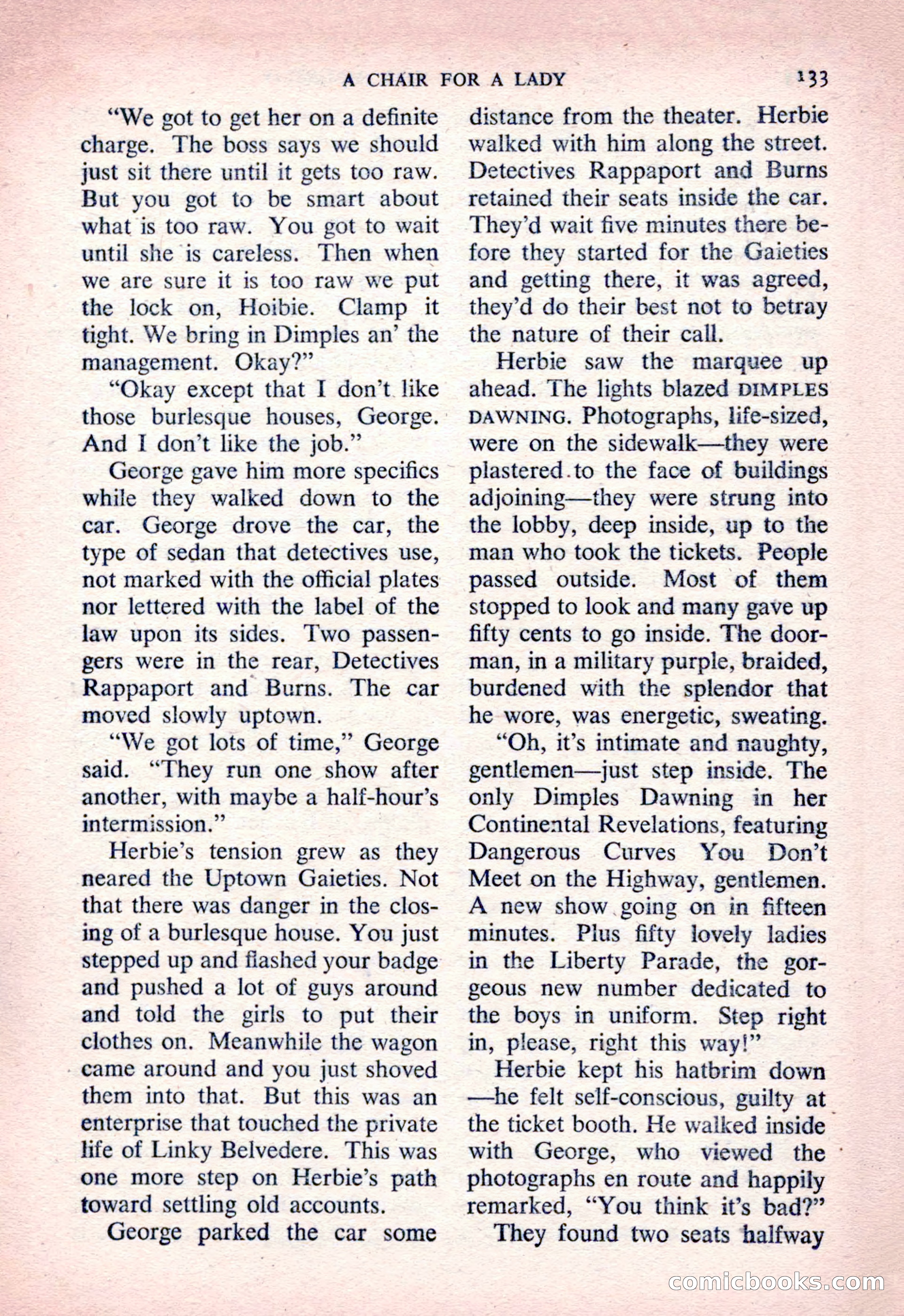 The Saint Detective Magazine, March 1954 — page 135 of 164