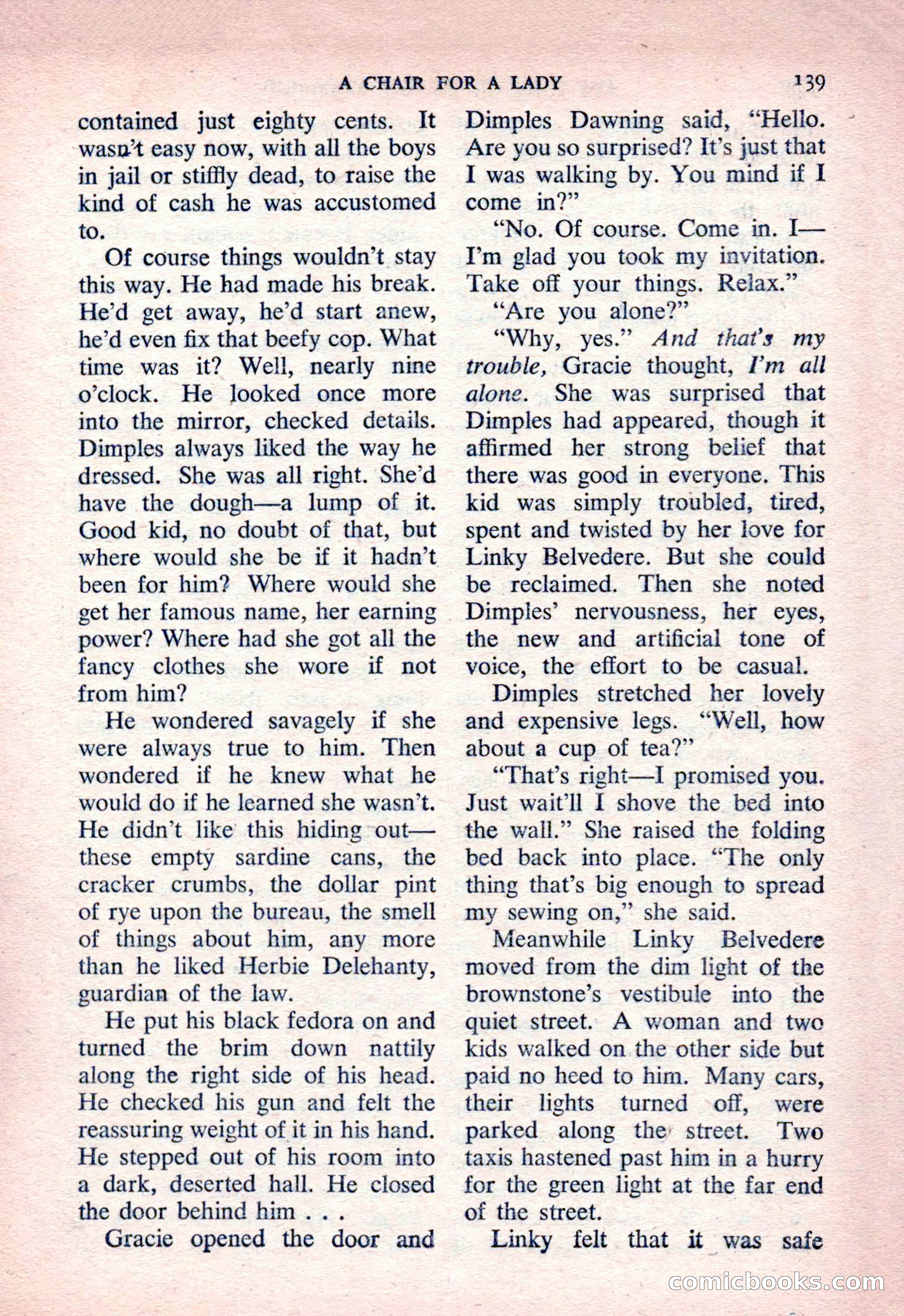 The Saint Detective Magazine, March 1954 — page 141 of 164