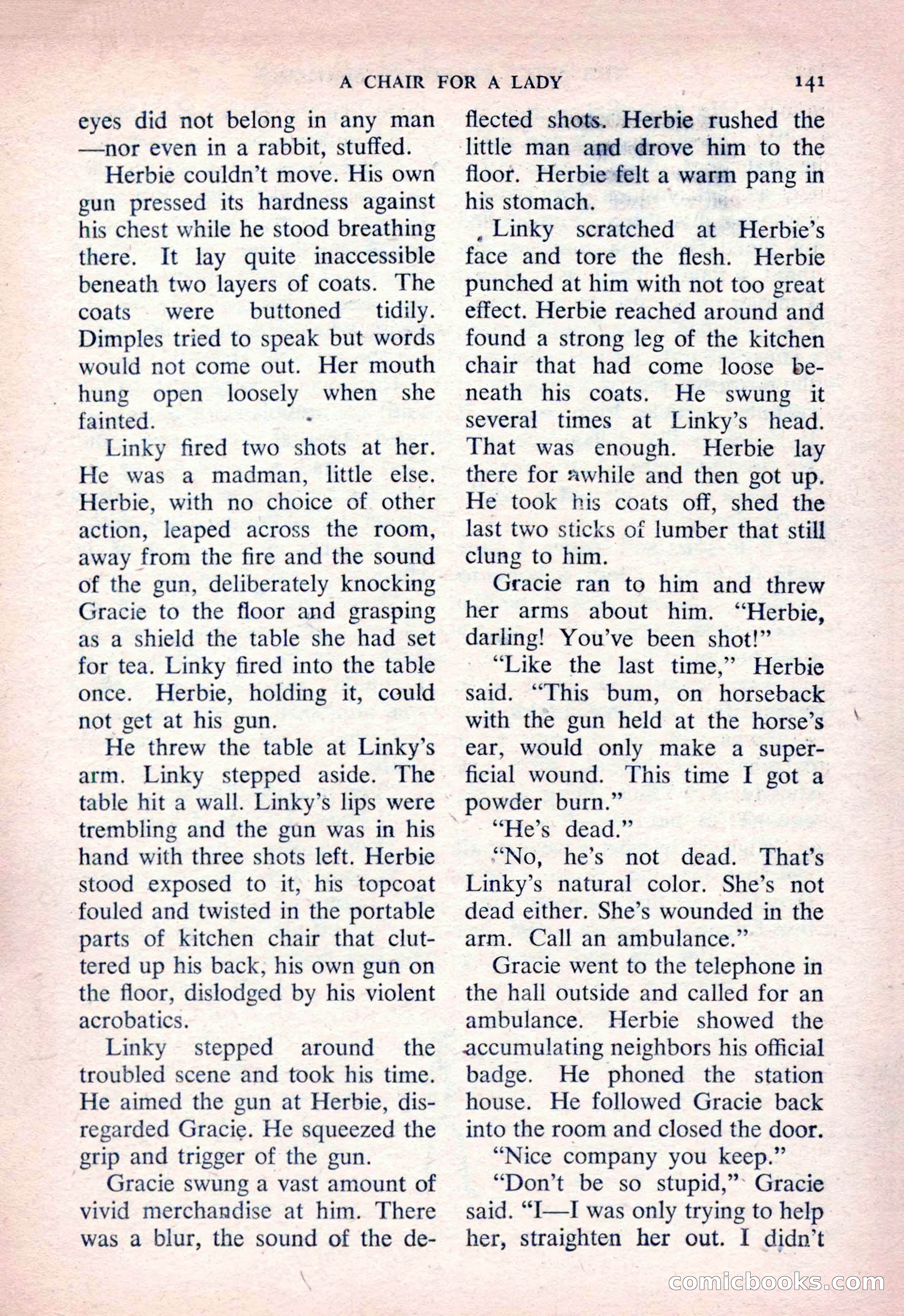The Saint Detective Magazine, March 1954 — page 143 of 164