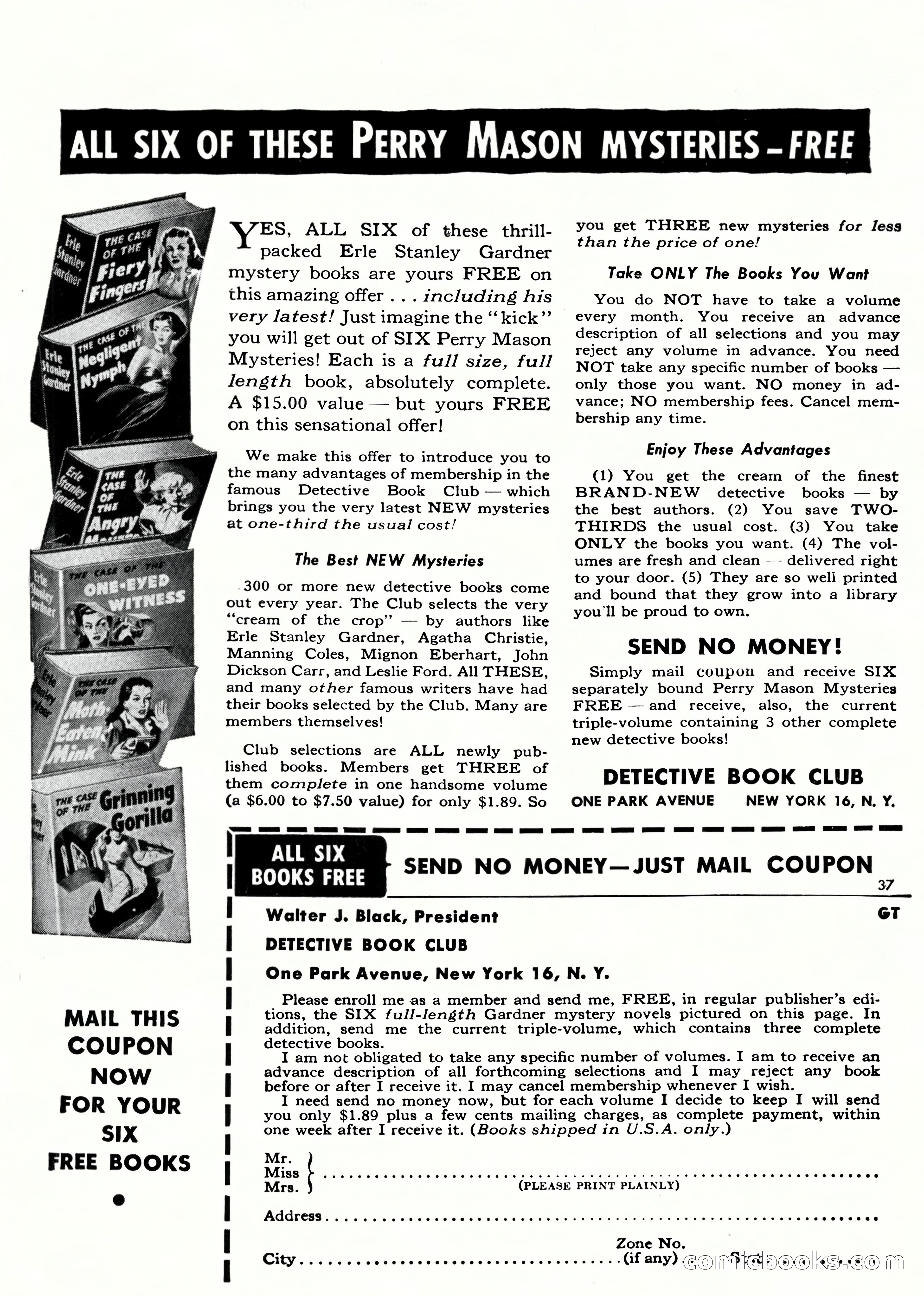 The Saint Detective Magazine, March 1954 — page 163 of 164