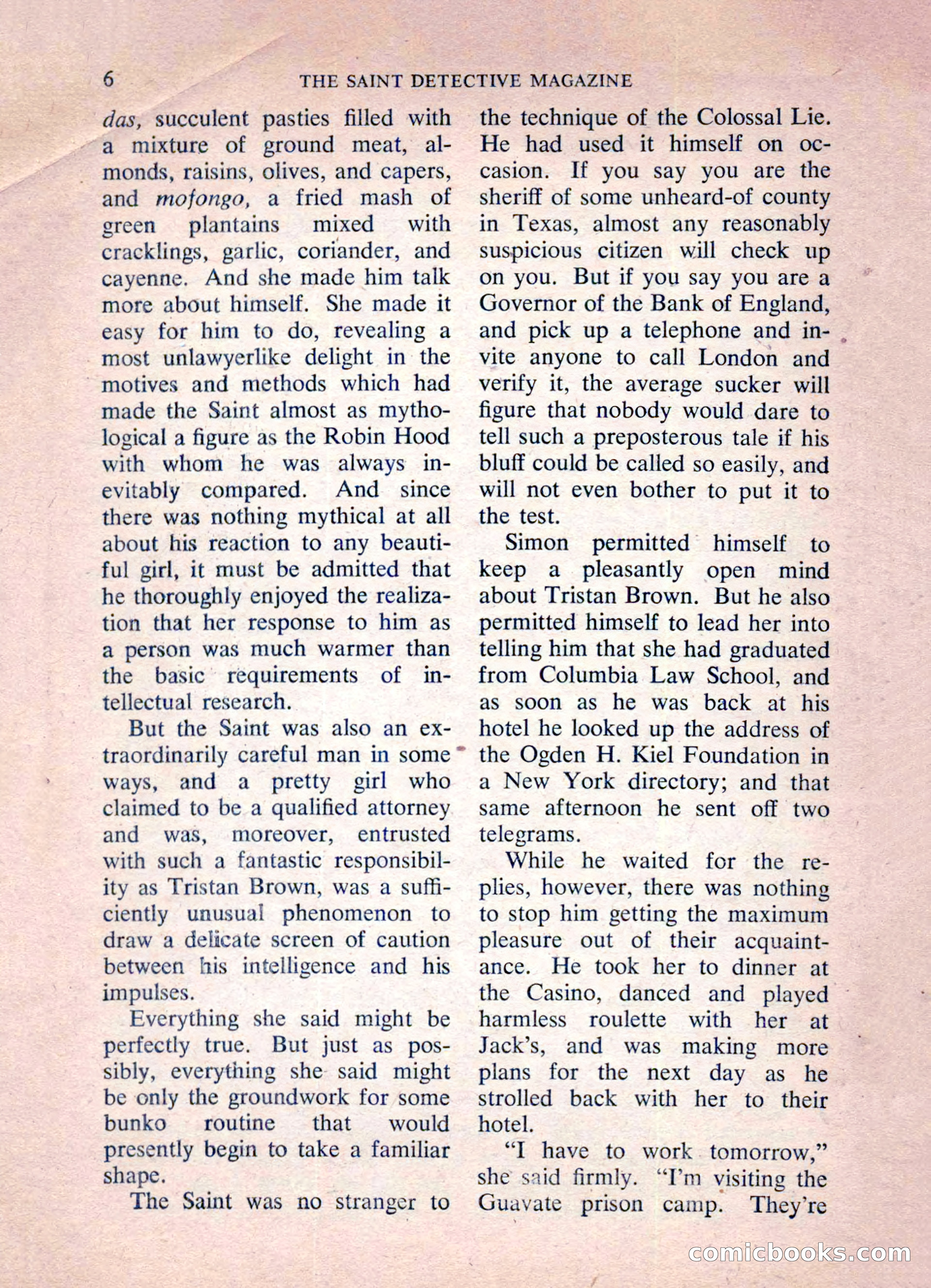 The Saint Detective Magazine — page 8 of 164