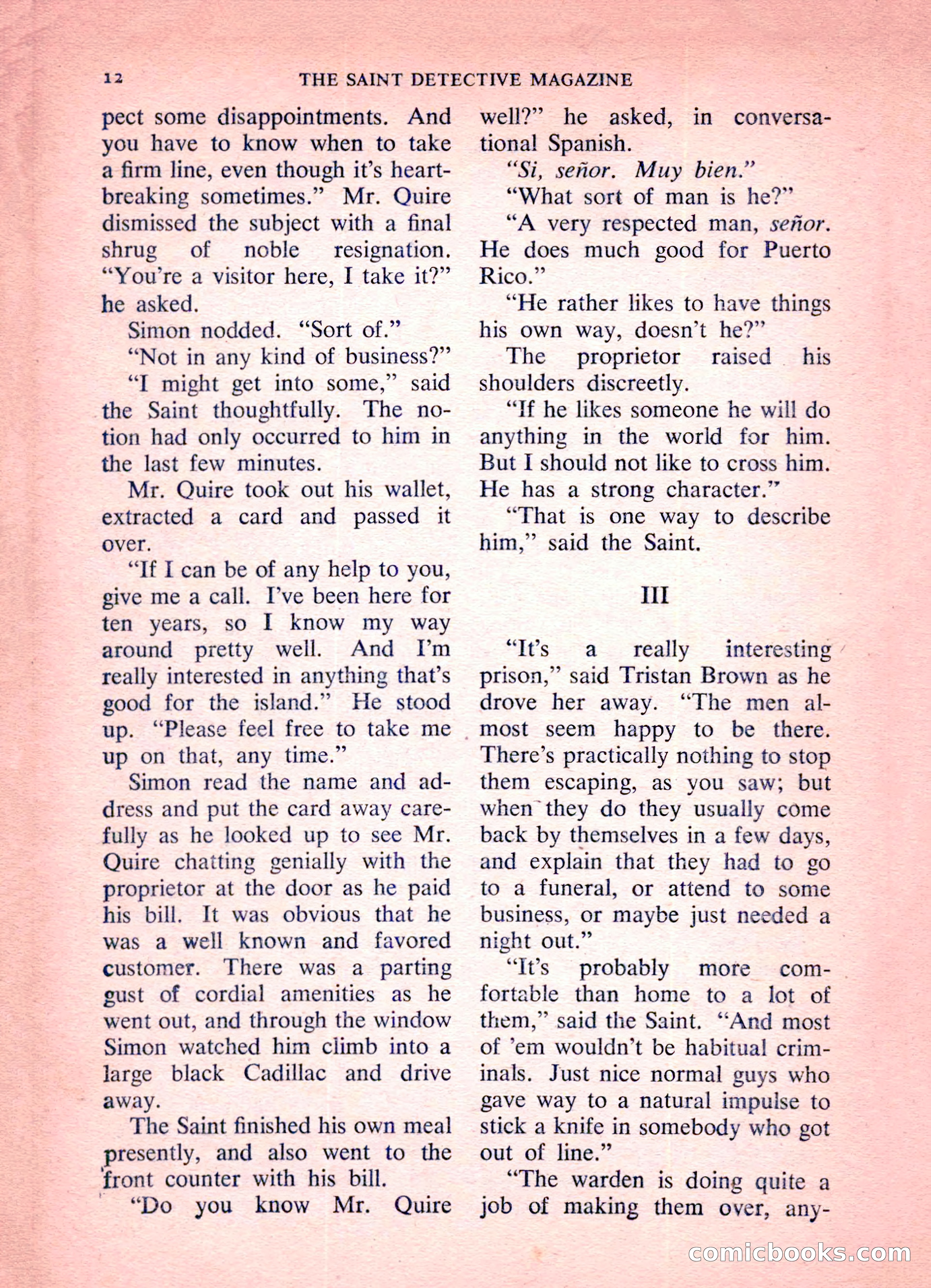 The Saint Detective Magazine — page 14 of 164