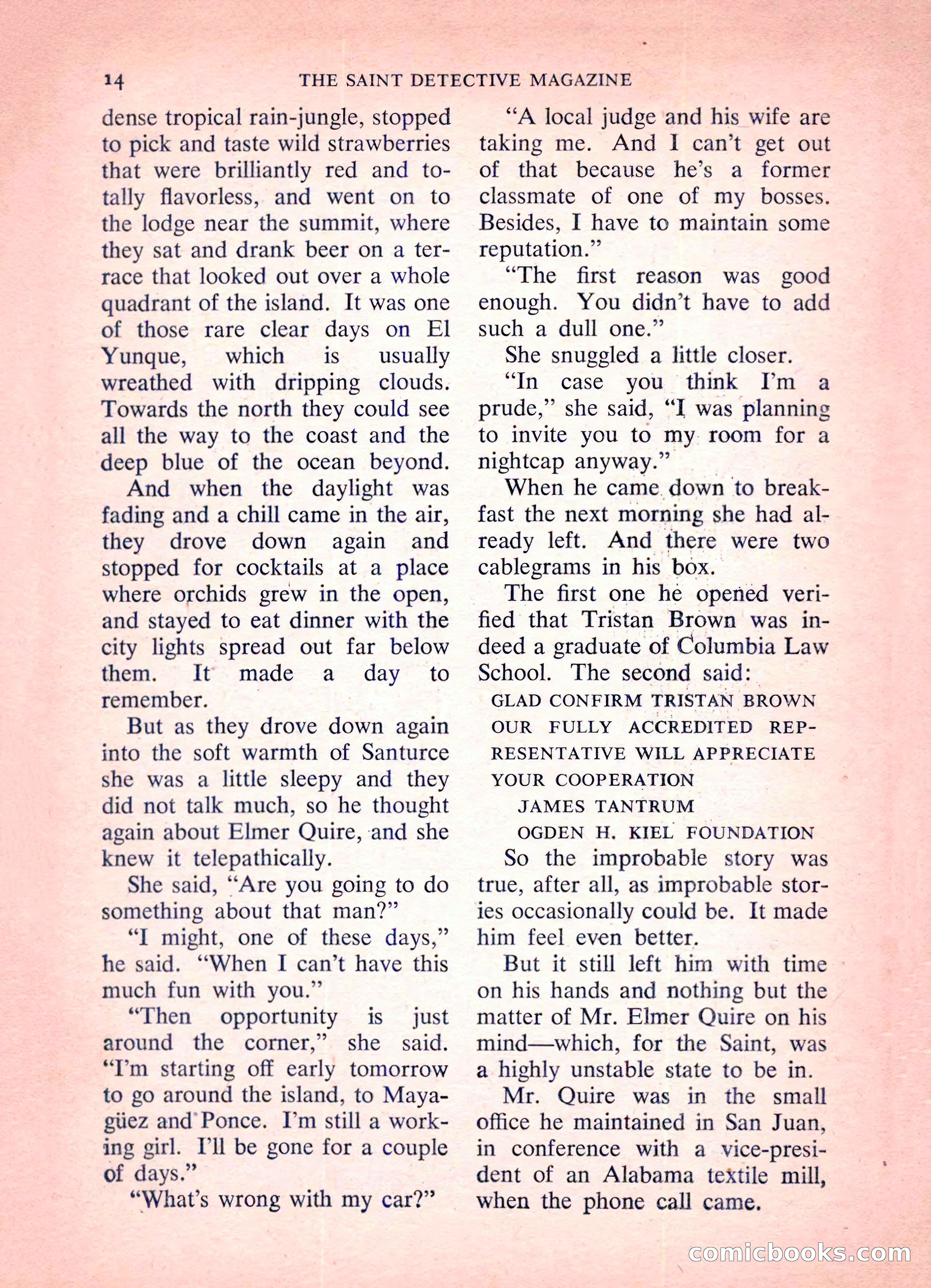 The Saint Detective Magazine — page 16 of 164