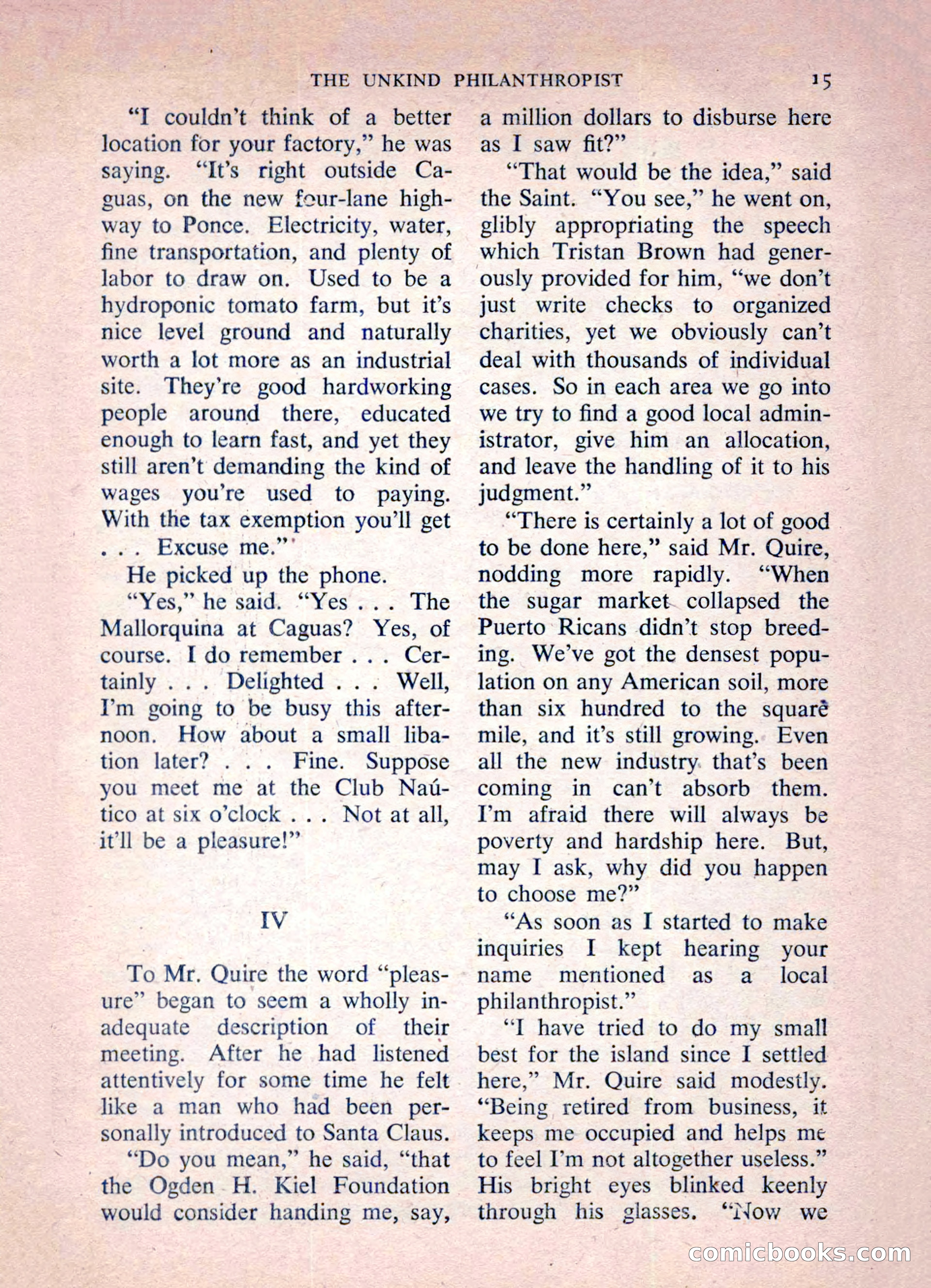 The Saint Detective Magazine — page 17 of 164