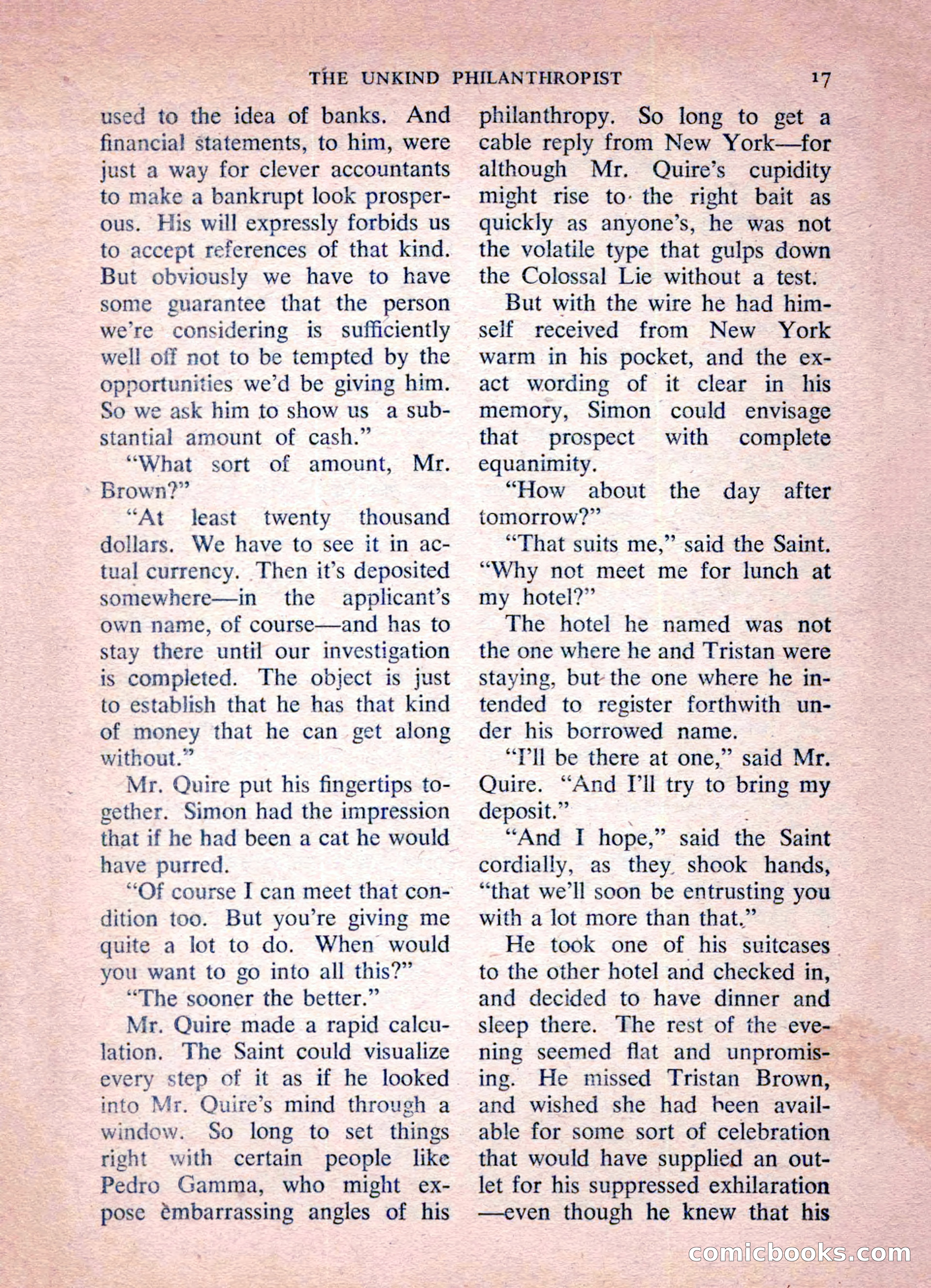 The Saint Detective Magazine — page 19 of 164