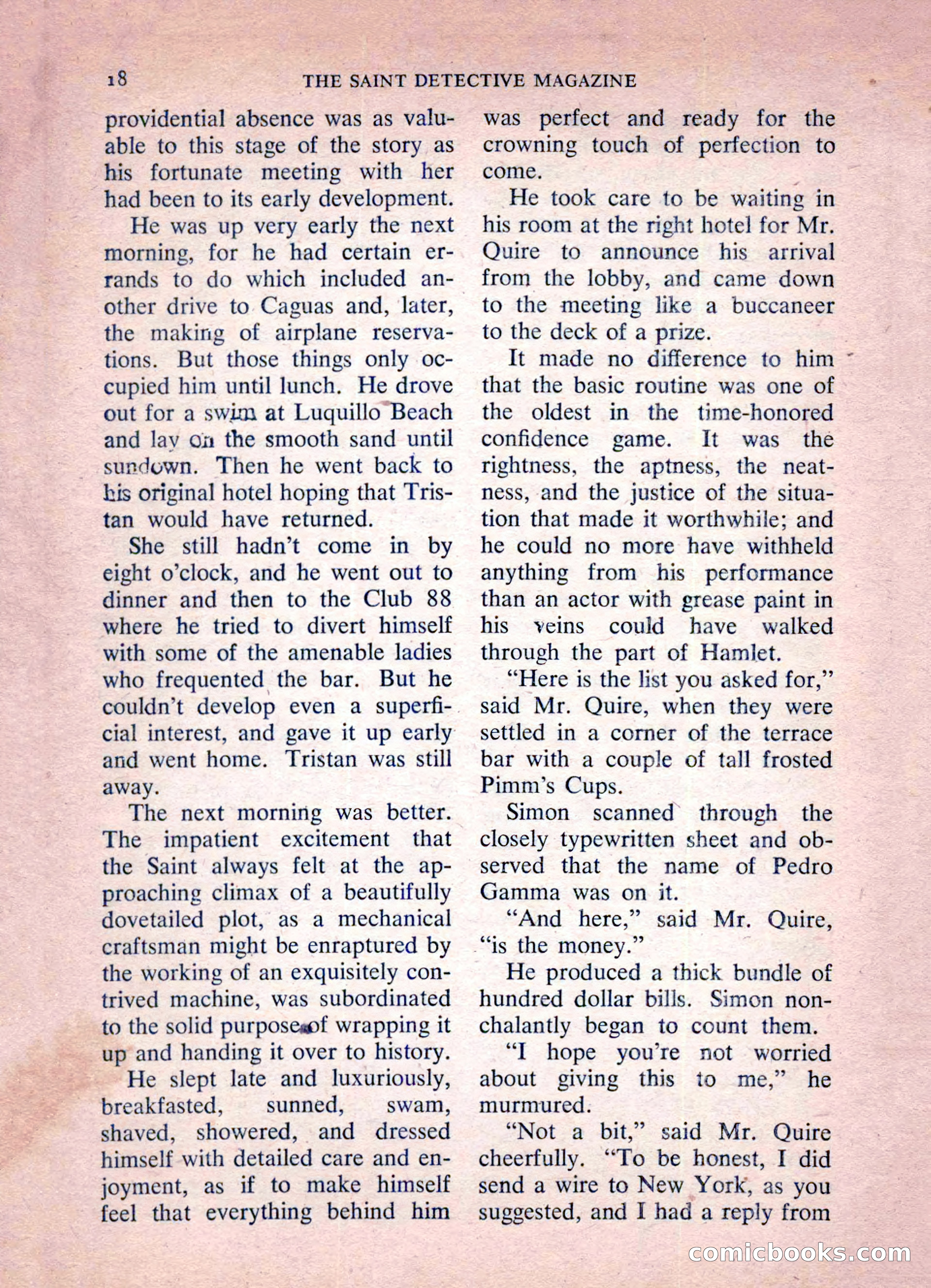 The Saint Detective Magazine — page 20 of 164