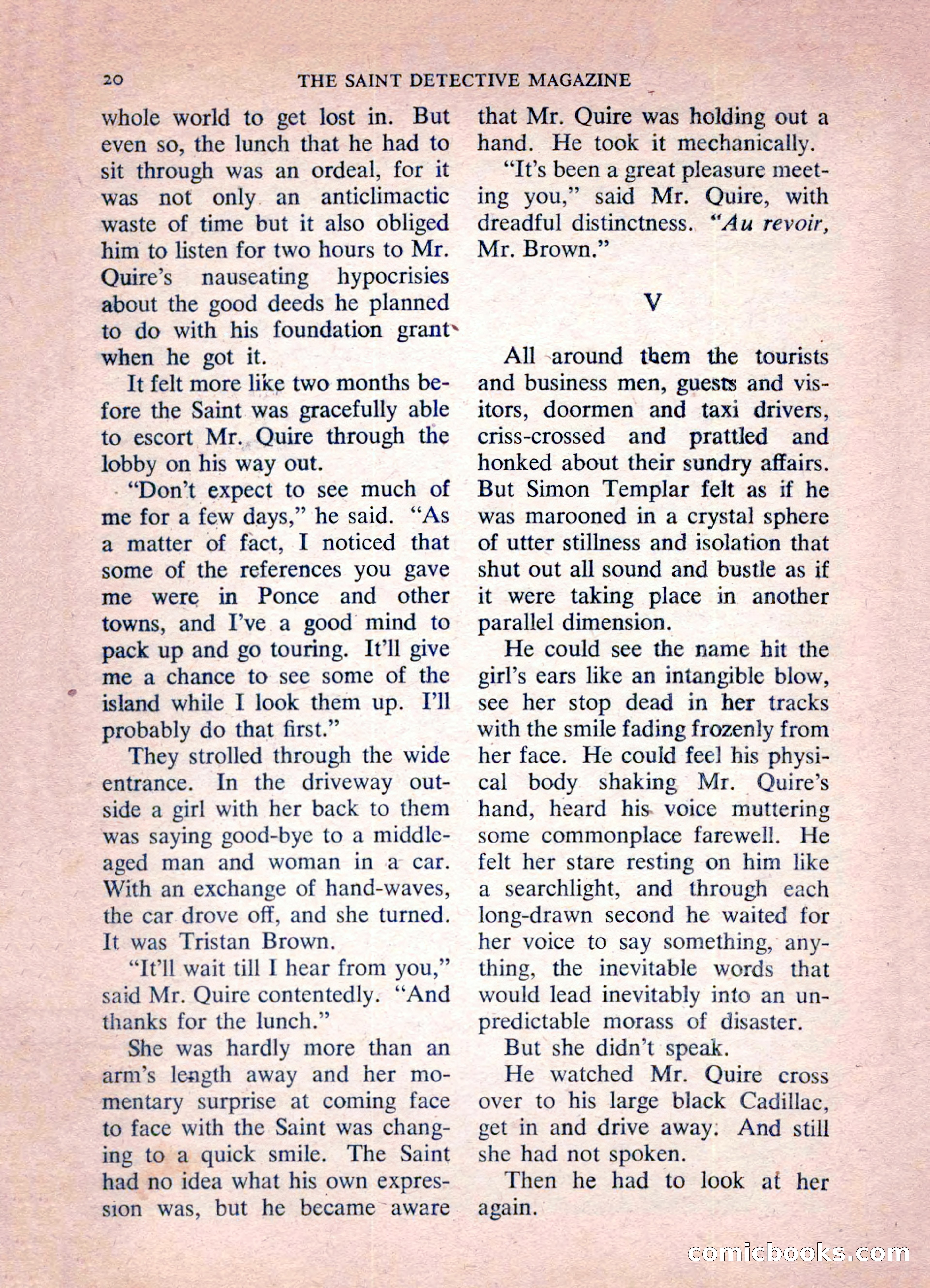 The Saint Detective Magazine — page 22 of 164