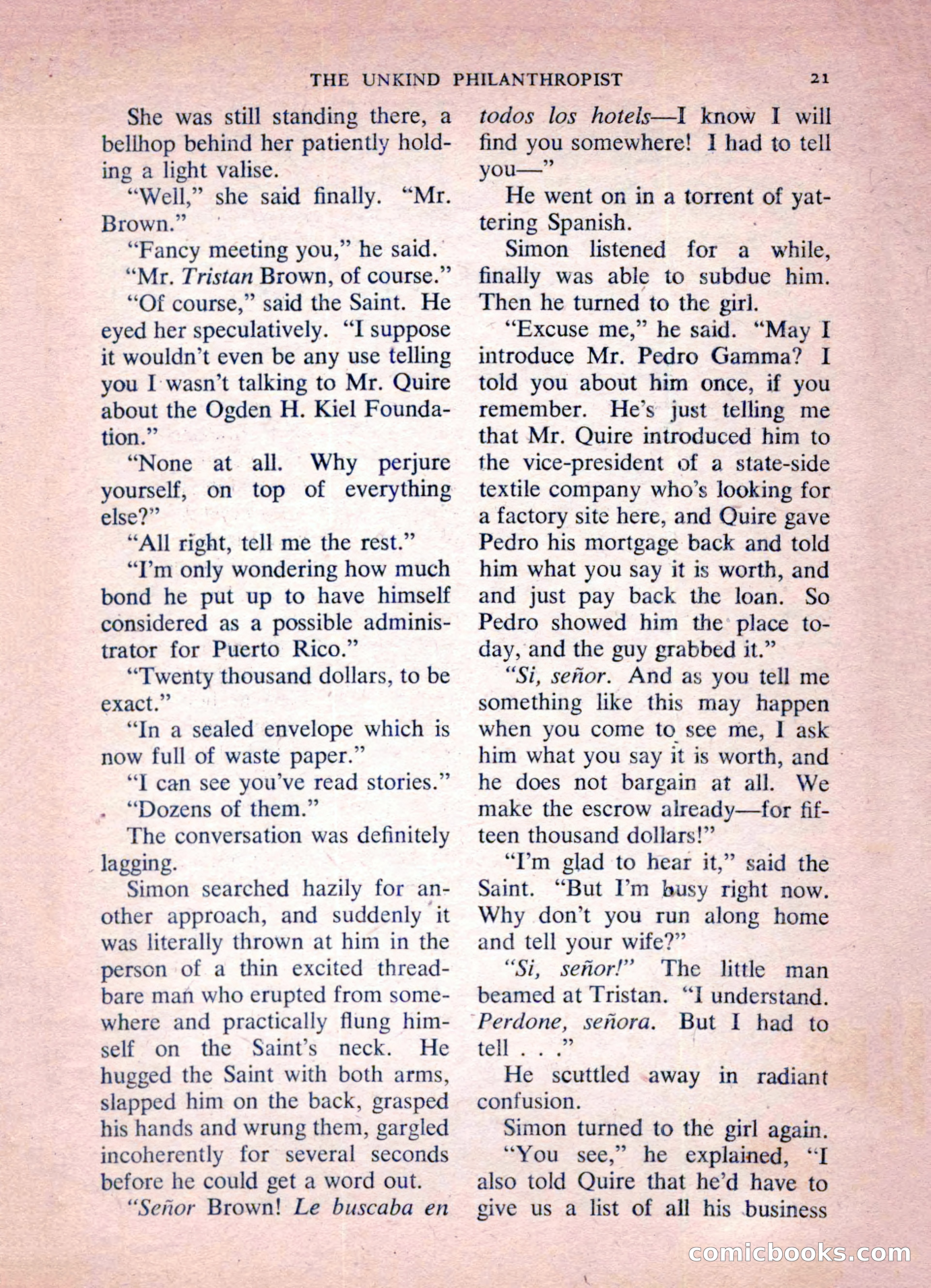 The Saint Detective Magazine — page 23 of 164