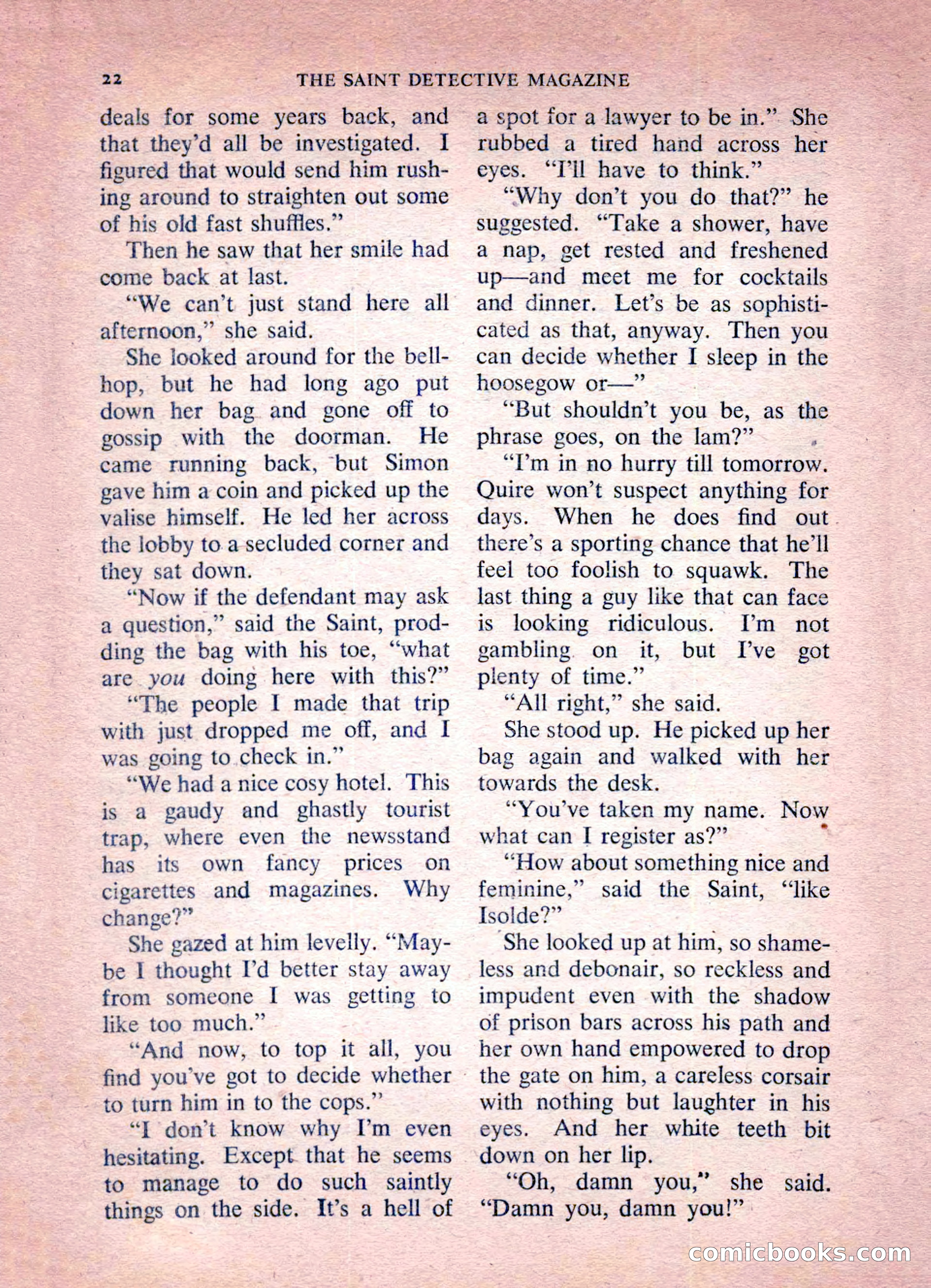 The Saint Detective Magazine — page 24 of 164