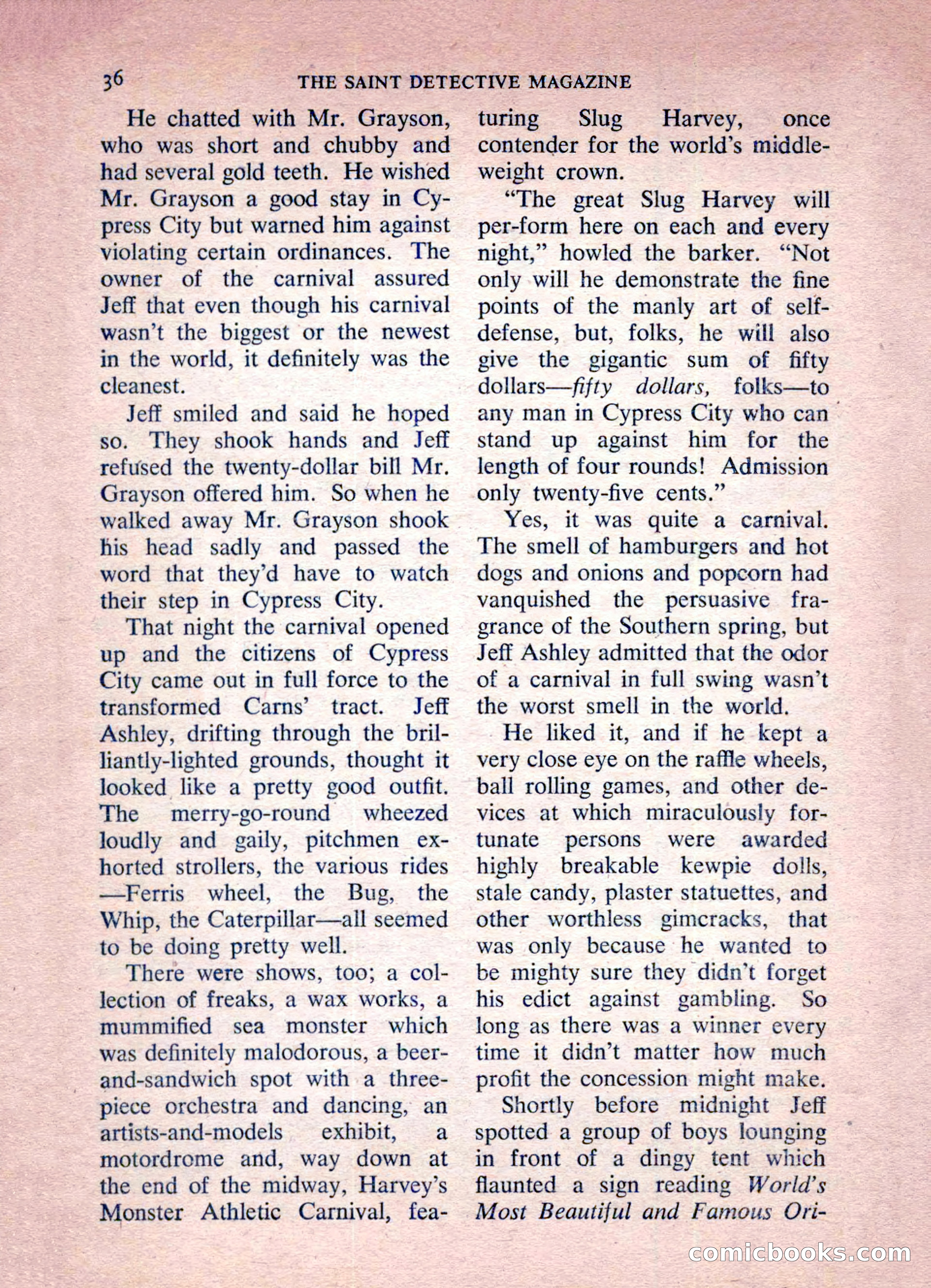 The Saint Detective Magazine — page 38 of 164