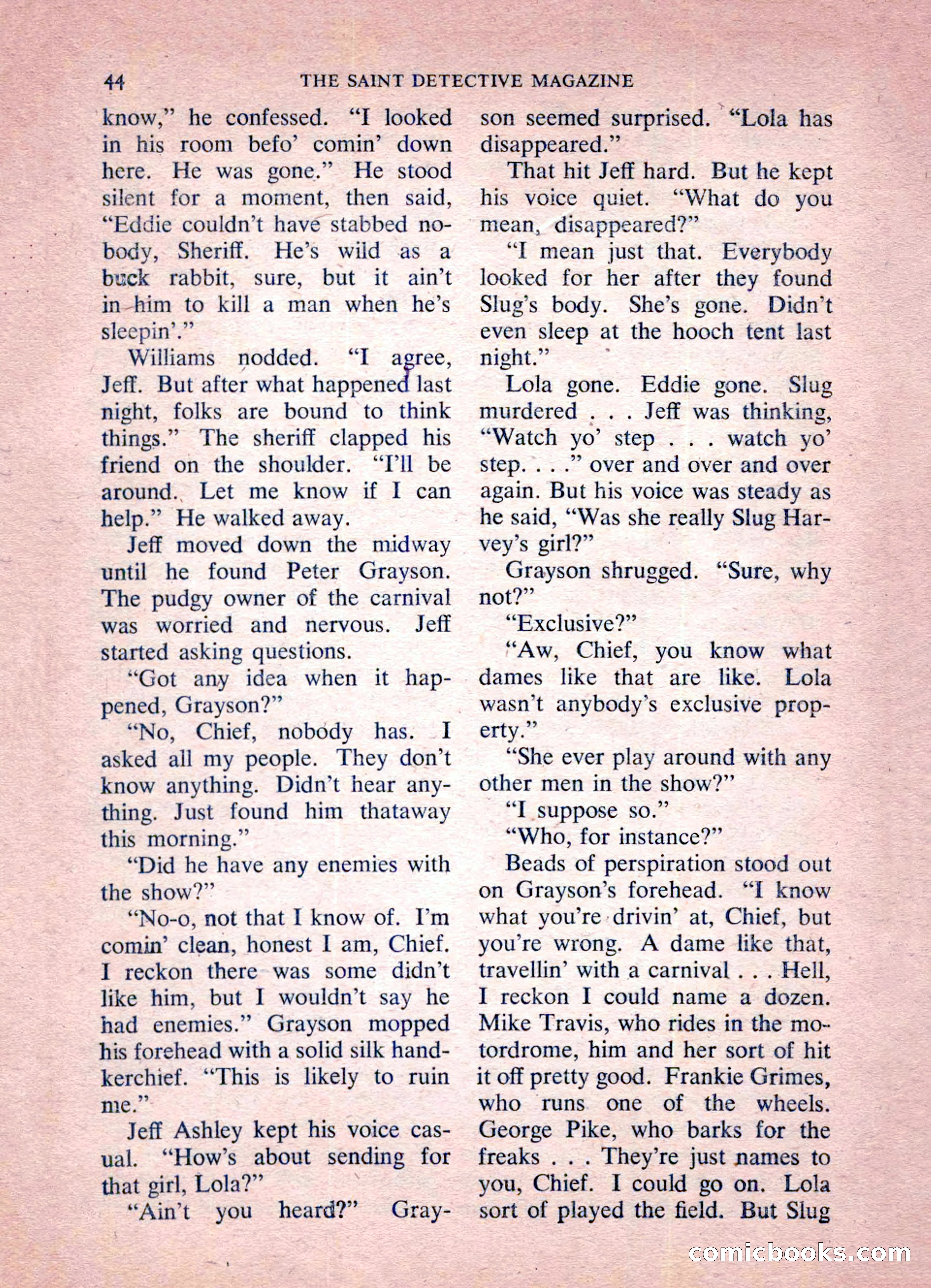 The Saint Detective Magazine — page 46 of 164