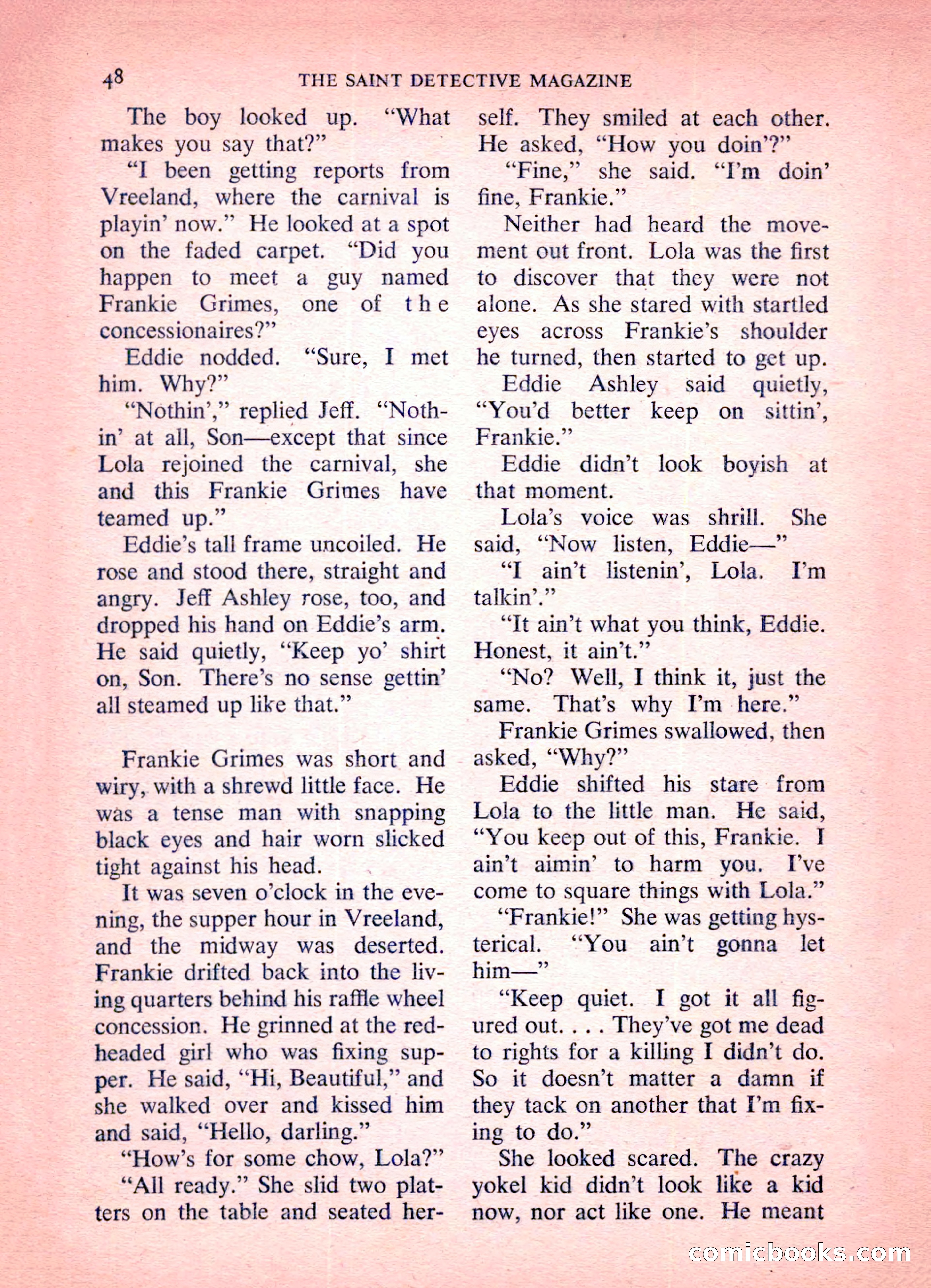 The Saint Detective Magazine — page 50 of 164