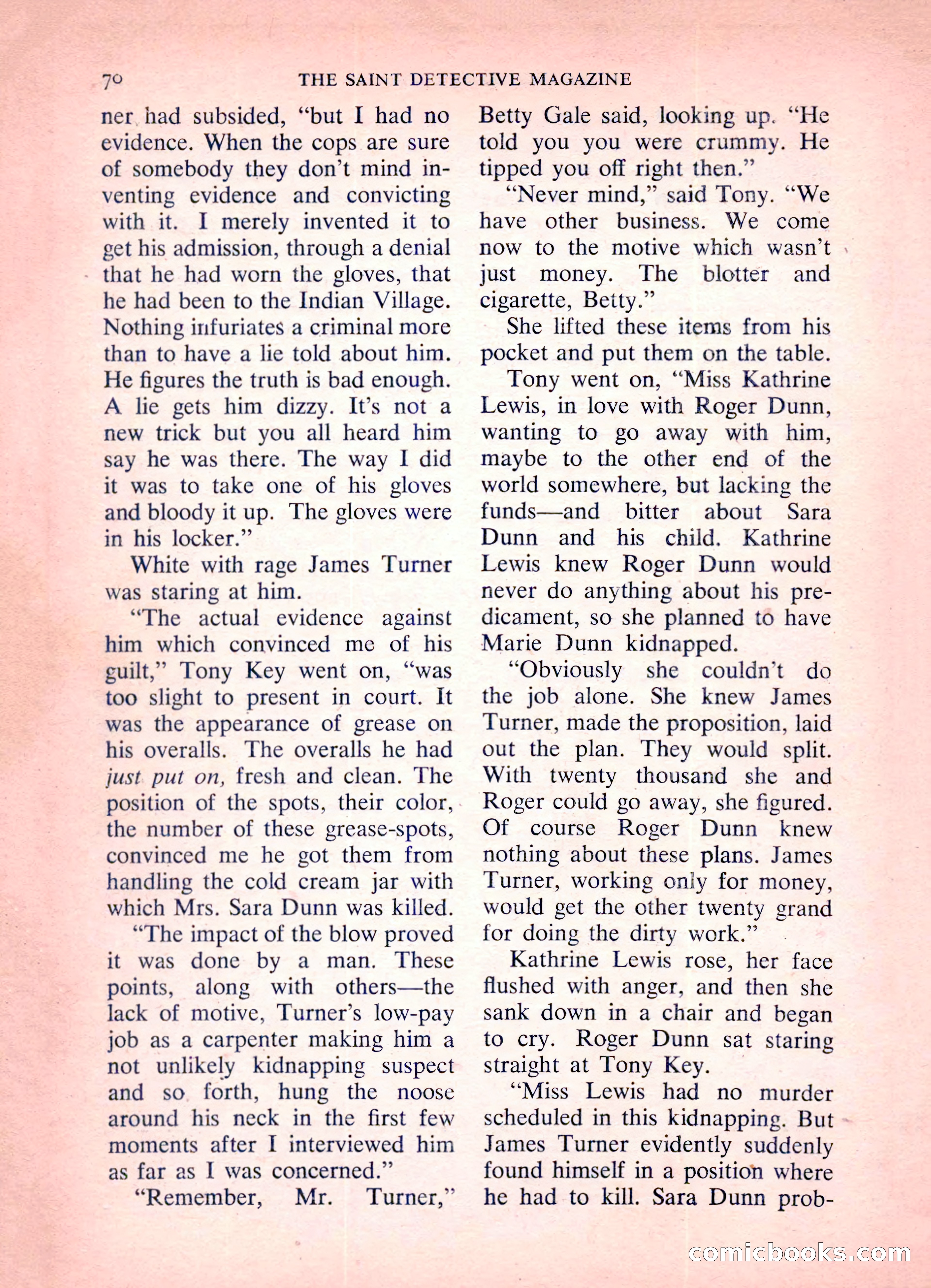 The Saint Detective Magazine — page 72 of 164