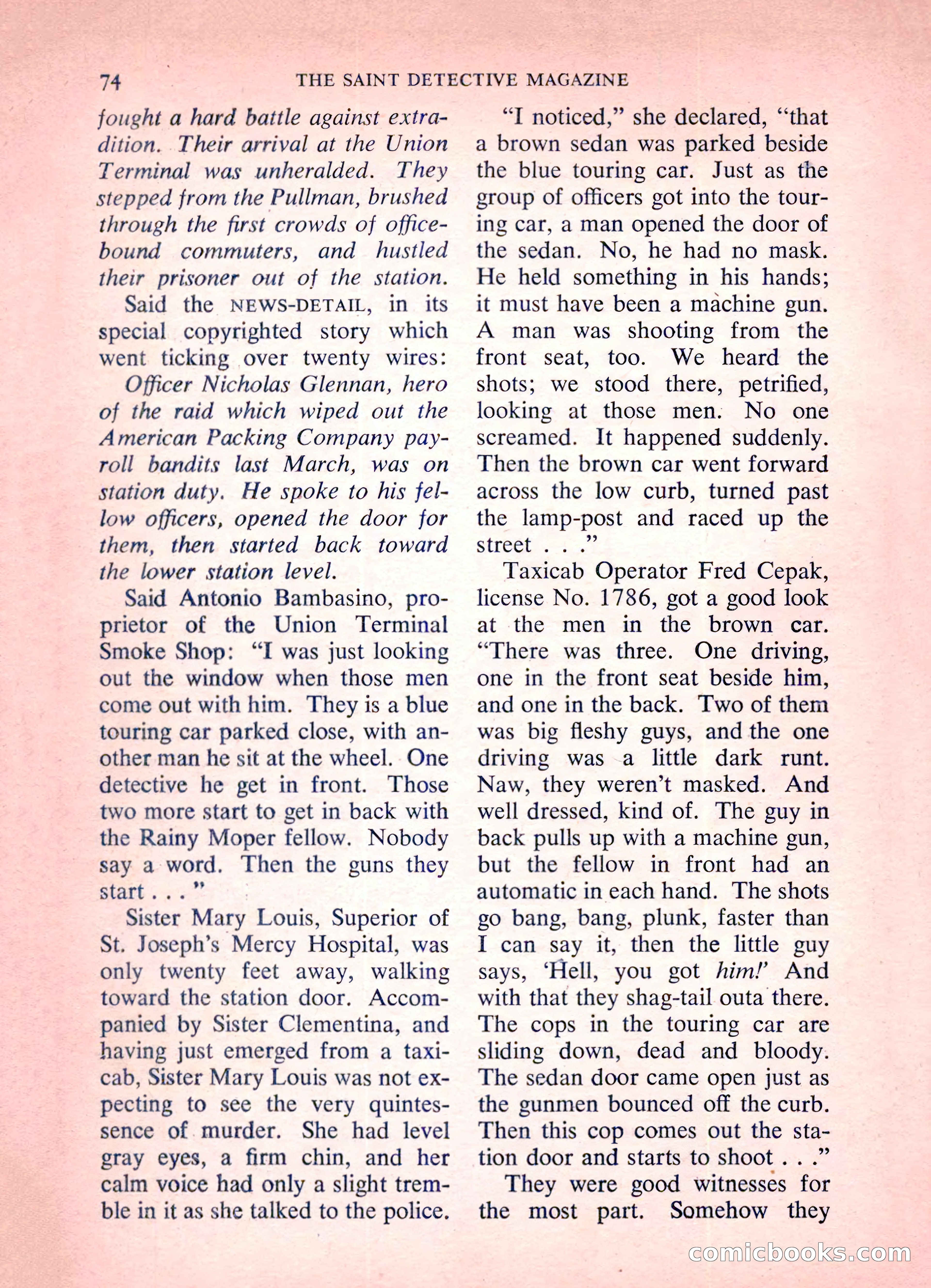 The Saint Detective Magazine — page 76 of 164
