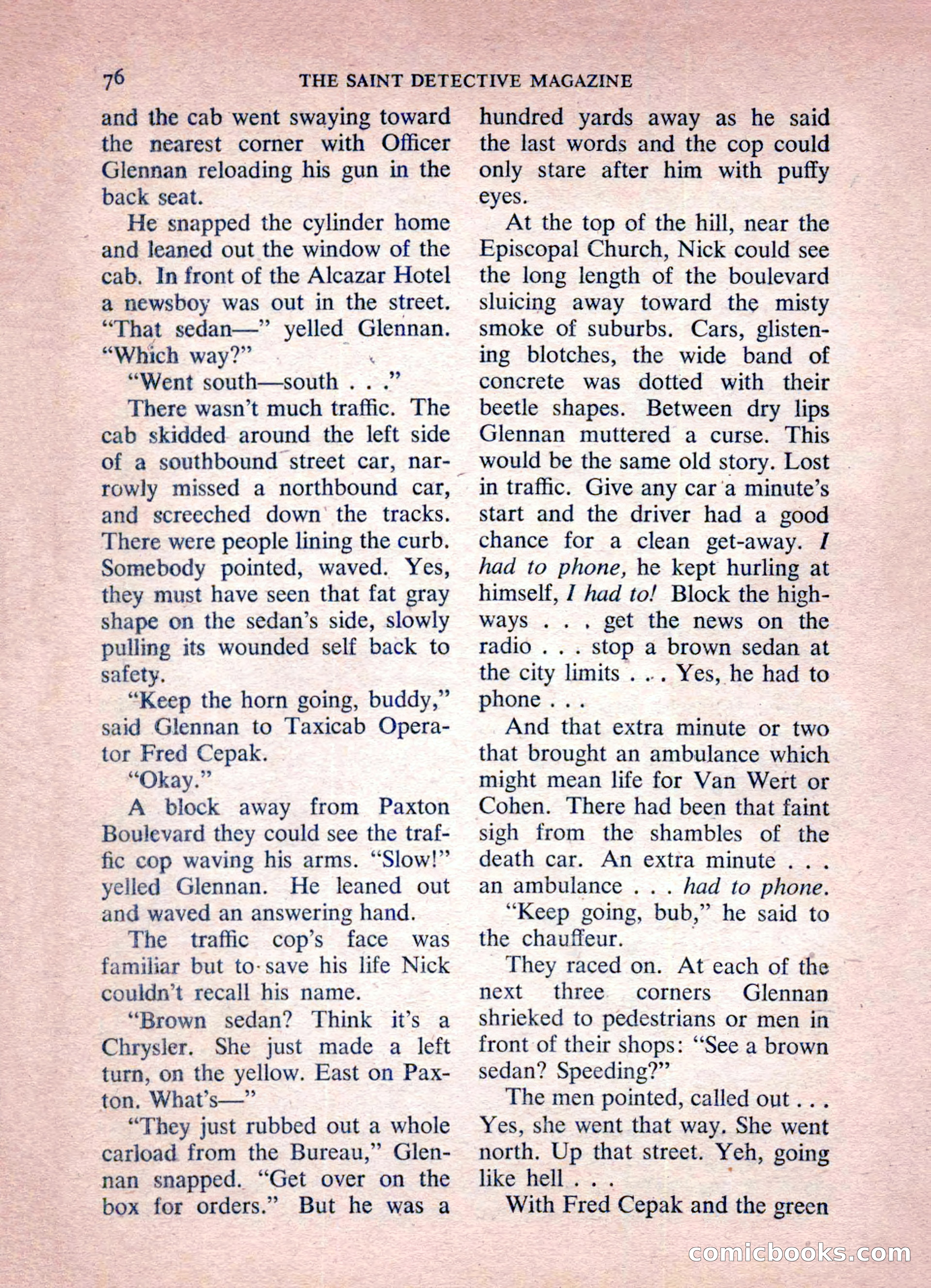 The Saint Detective Magazine — page 78 of 164