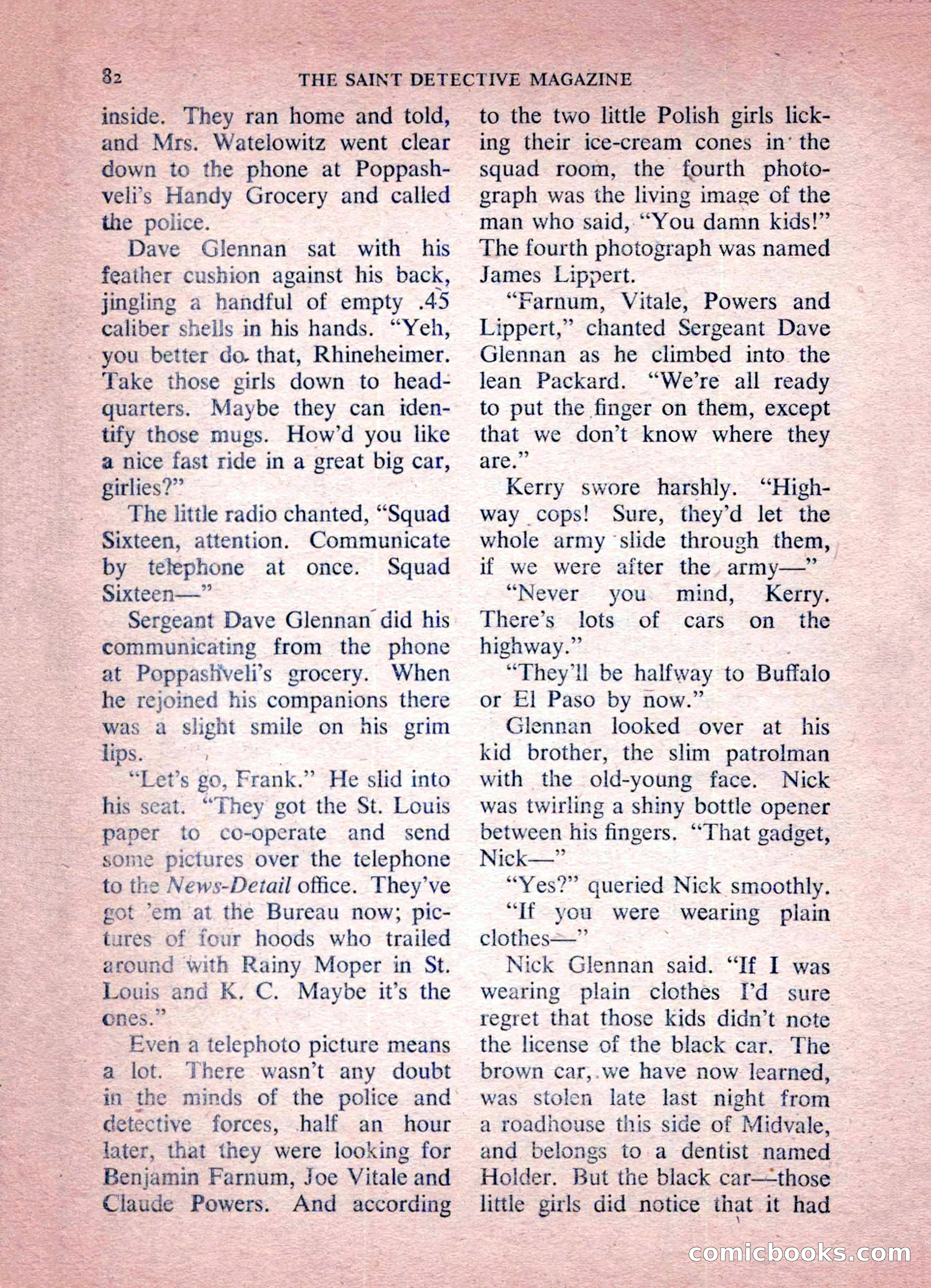 The Saint Detective Magazine — page 84 of 164