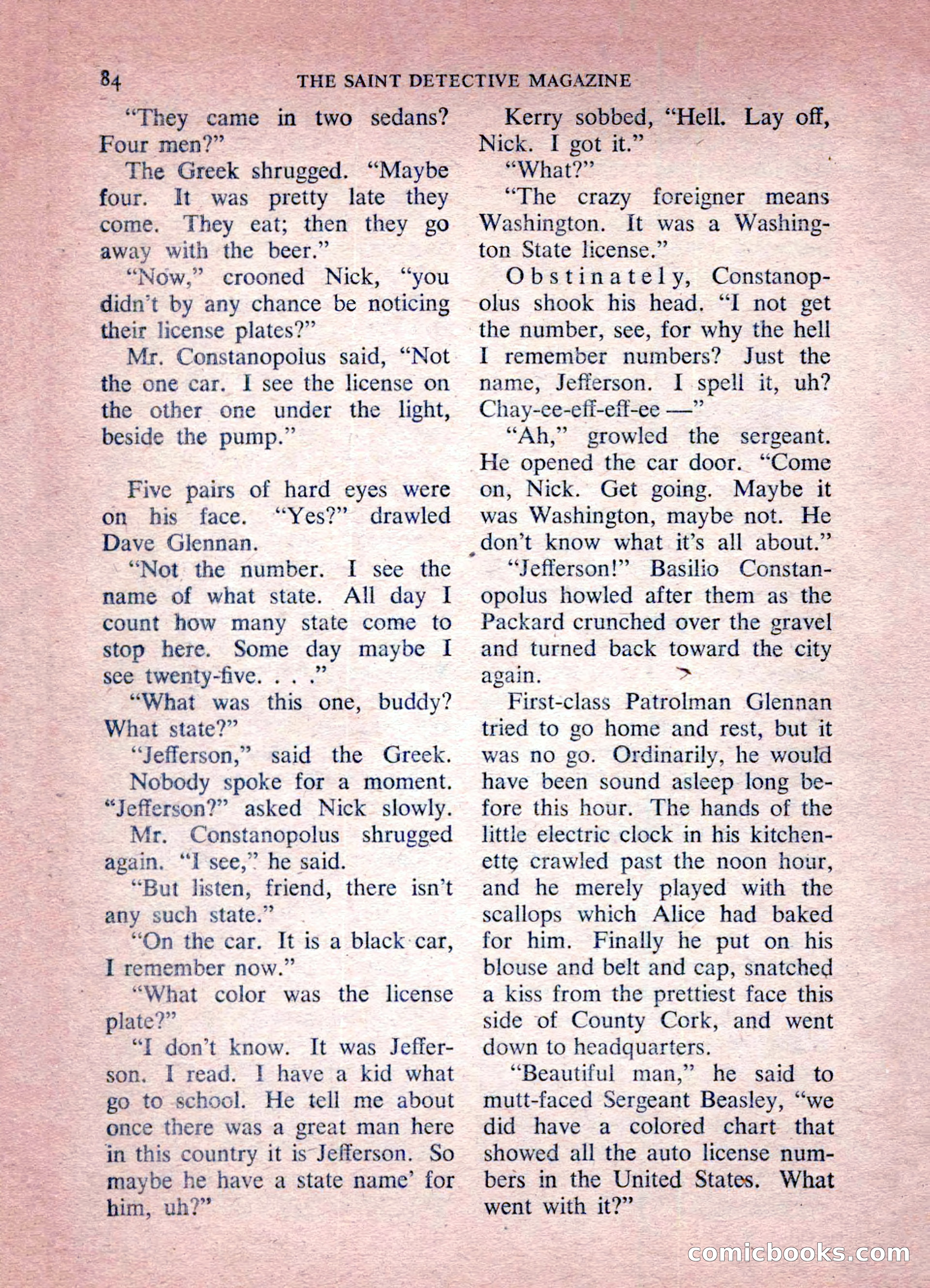 The Saint Detective Magazine — page 86 of 164