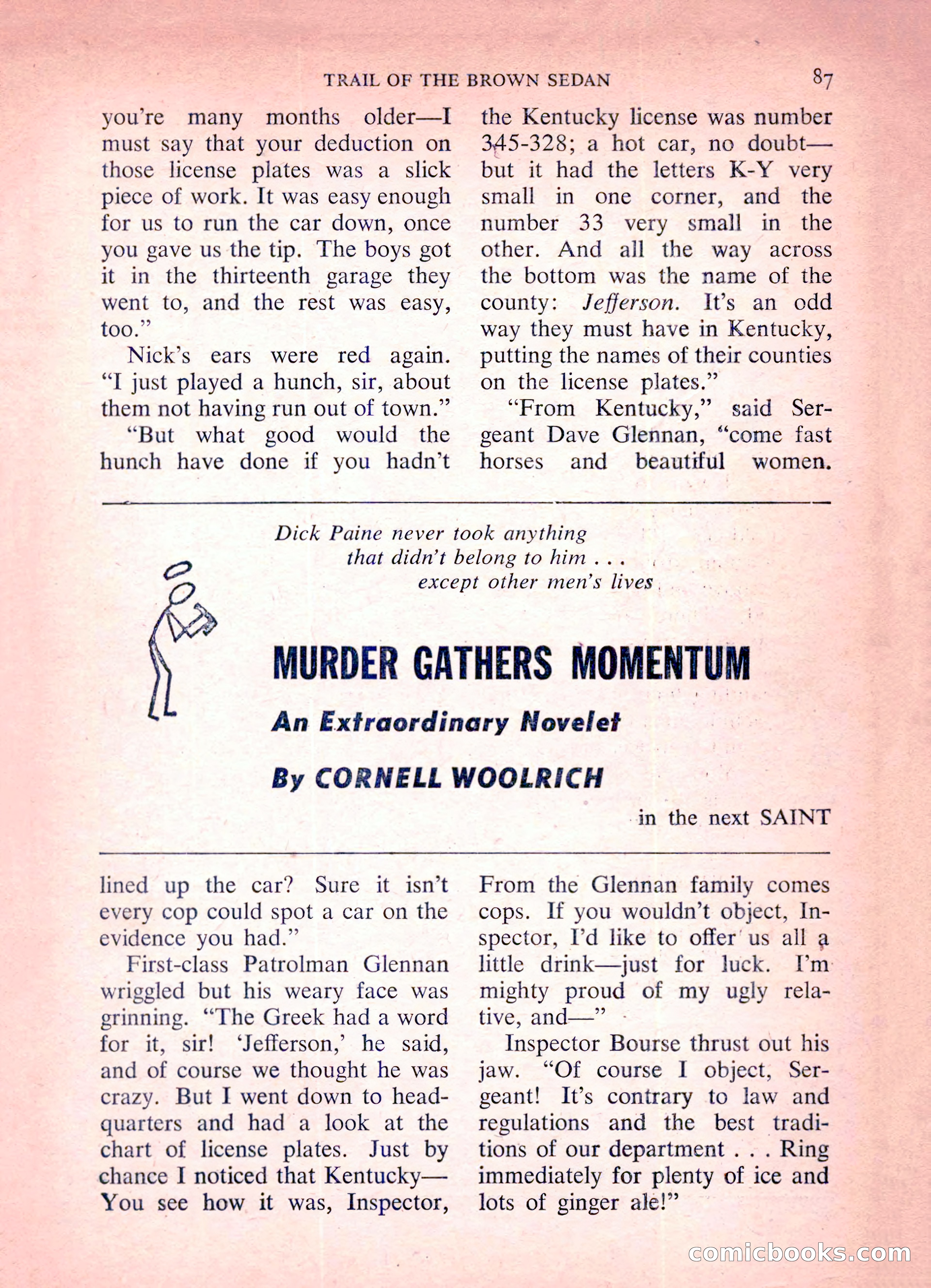 The Saint Detective Magazine — page 89 of 164