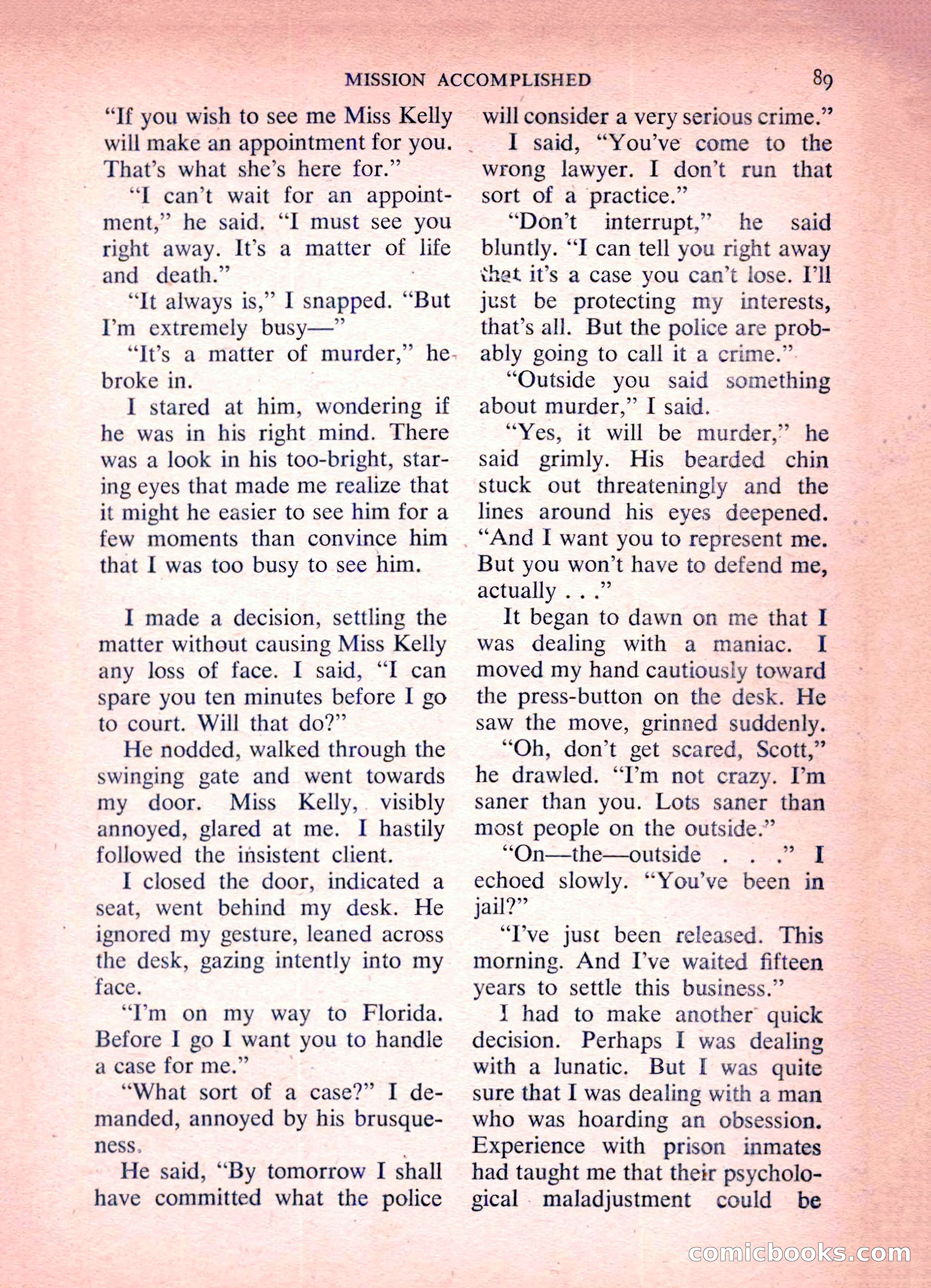 The Saint Detective Magazine — page 91 of 164
