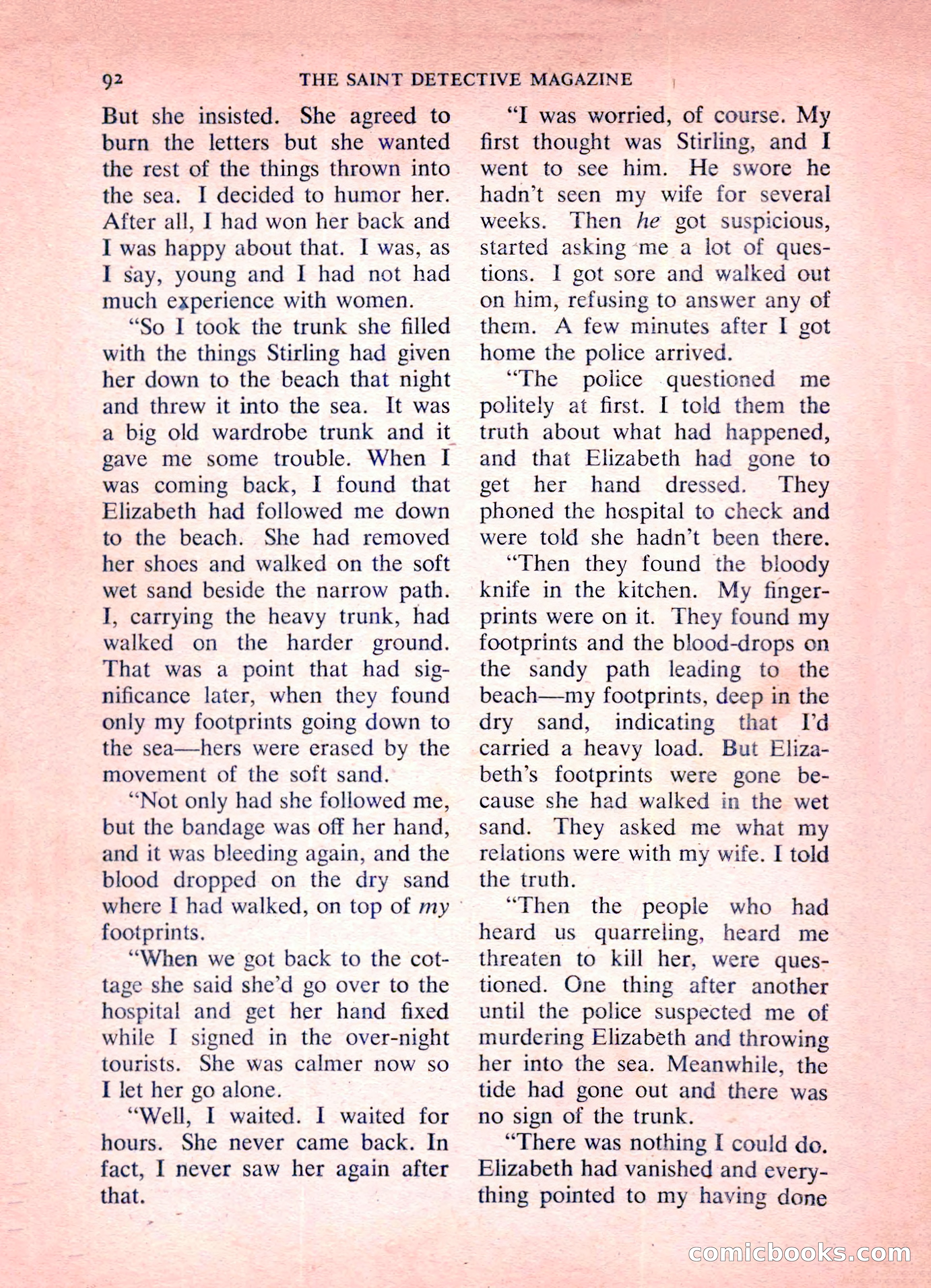 The Saint Detective Magazine — page 94 of 164