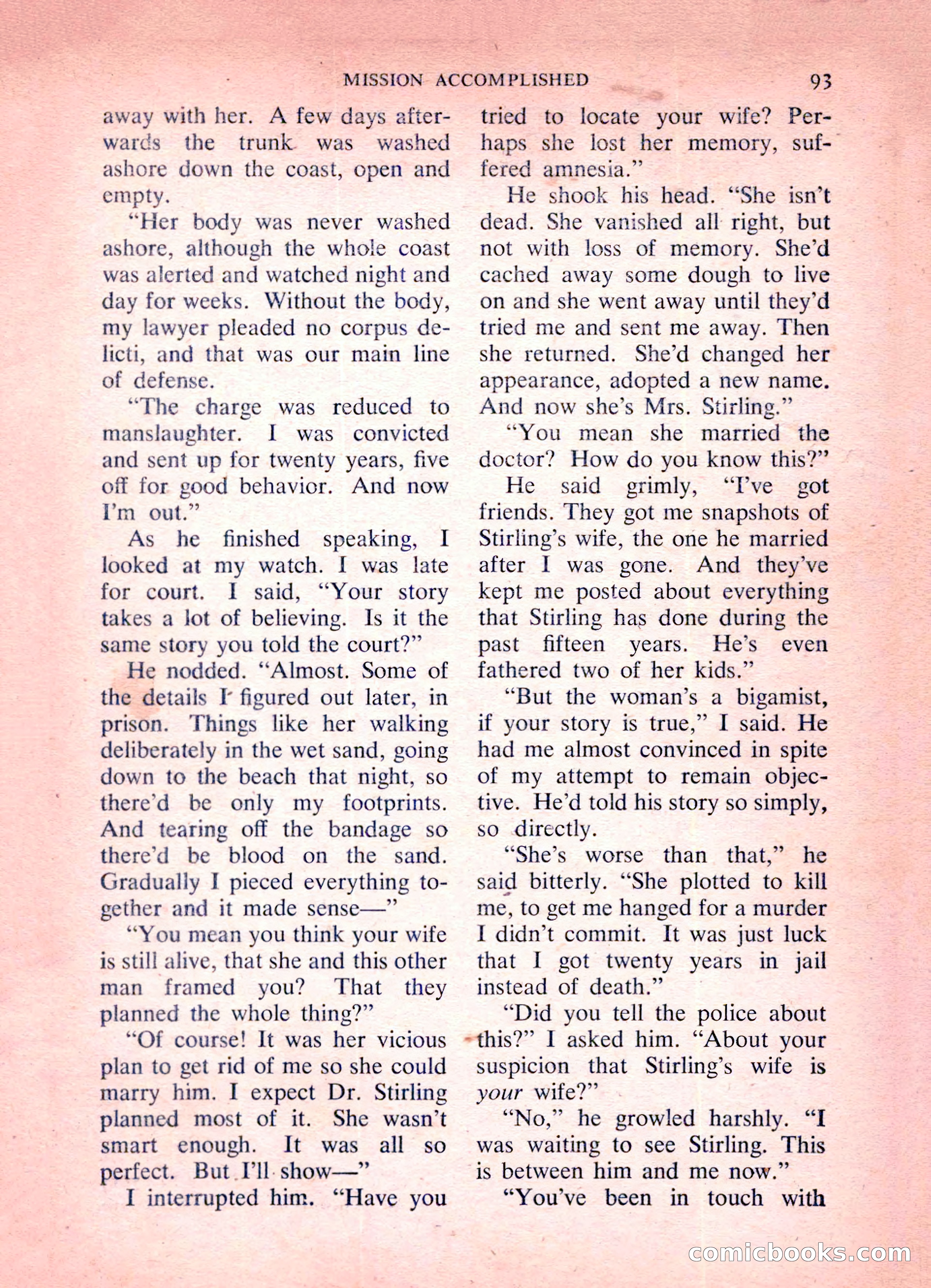 The Saint Detective Magazine — page 95 of 164