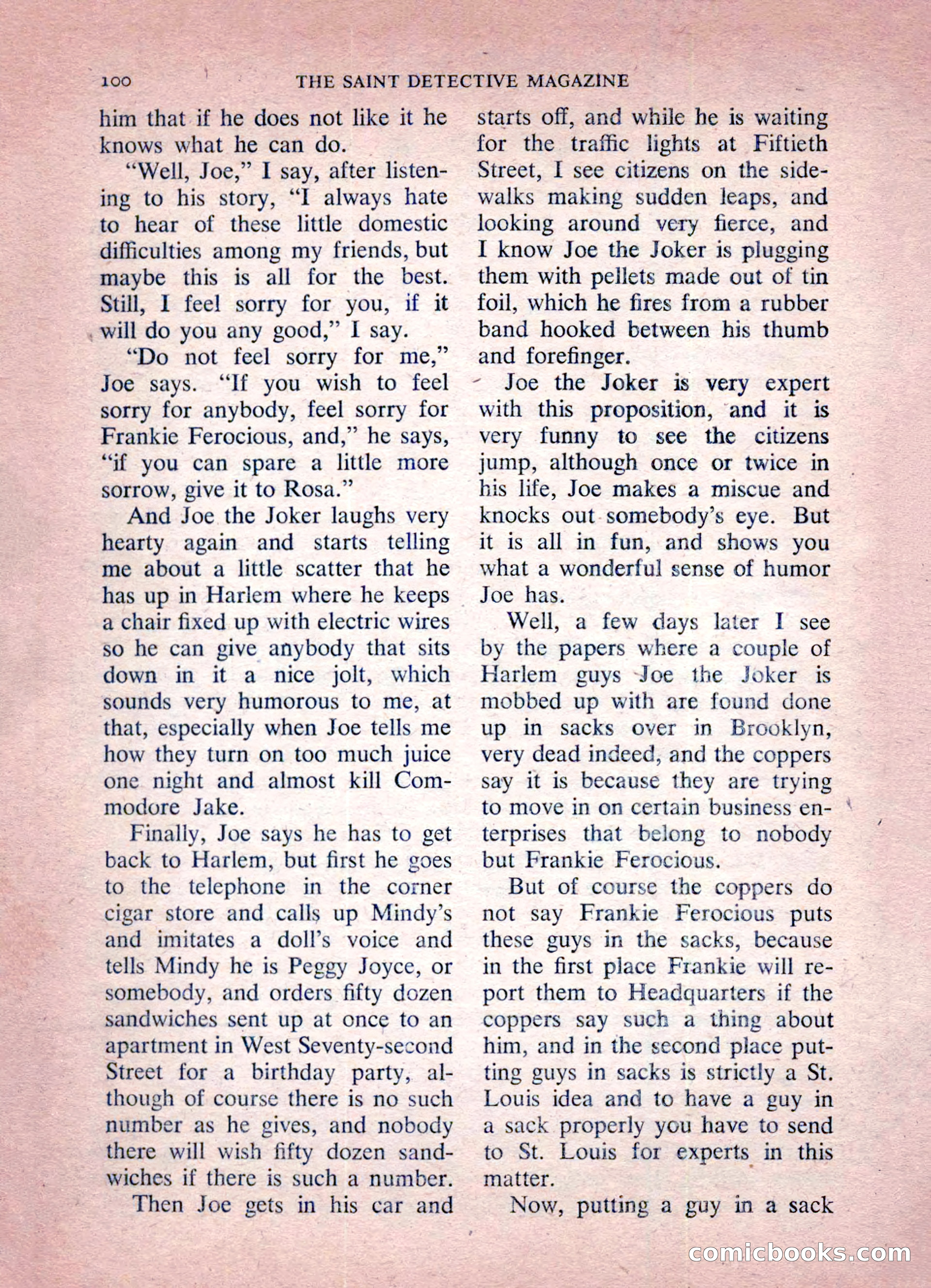 The Saint Detective Magazine — page 102 of 164