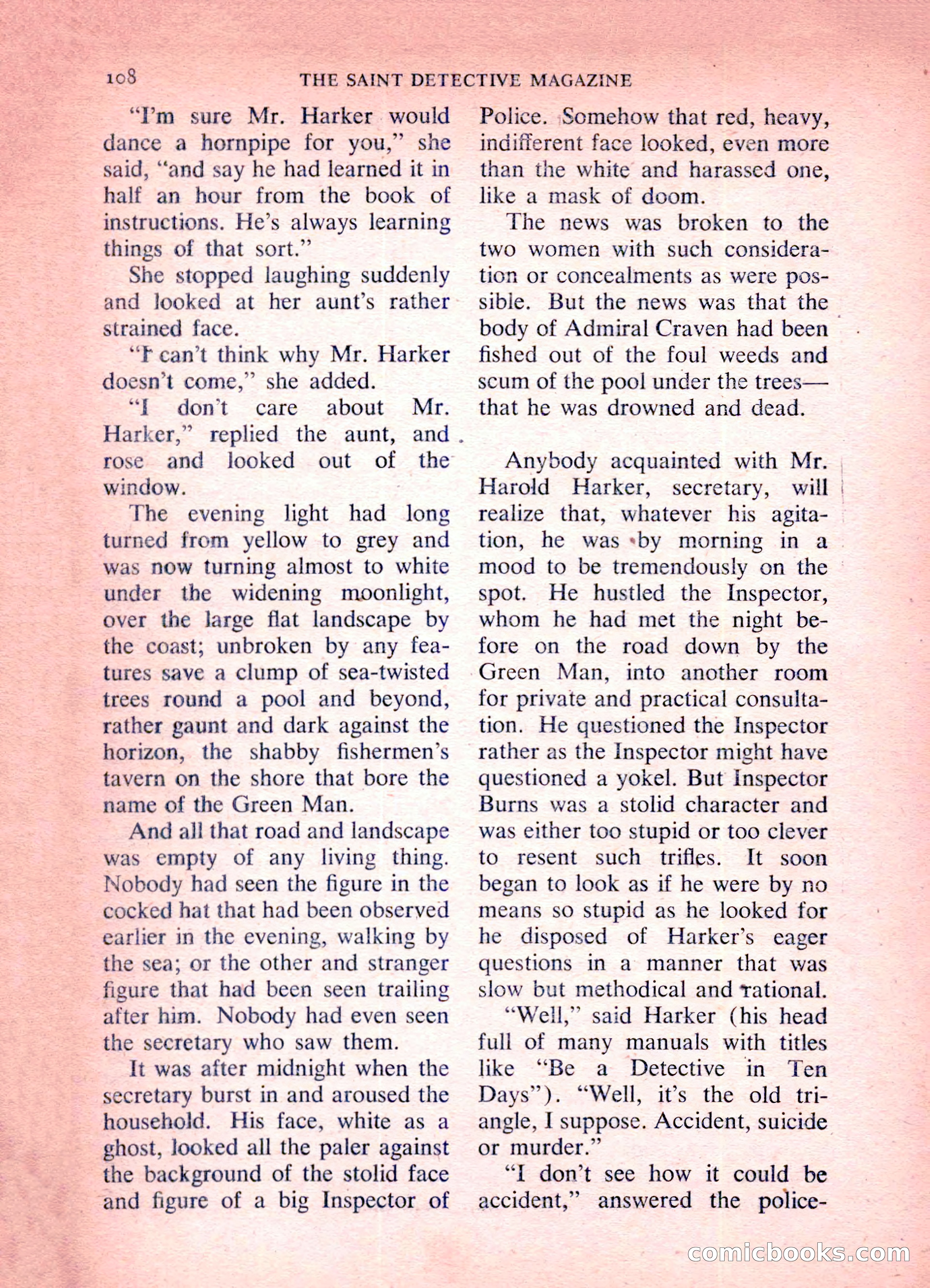 The Saint Detective Magazine — page 110 of 164