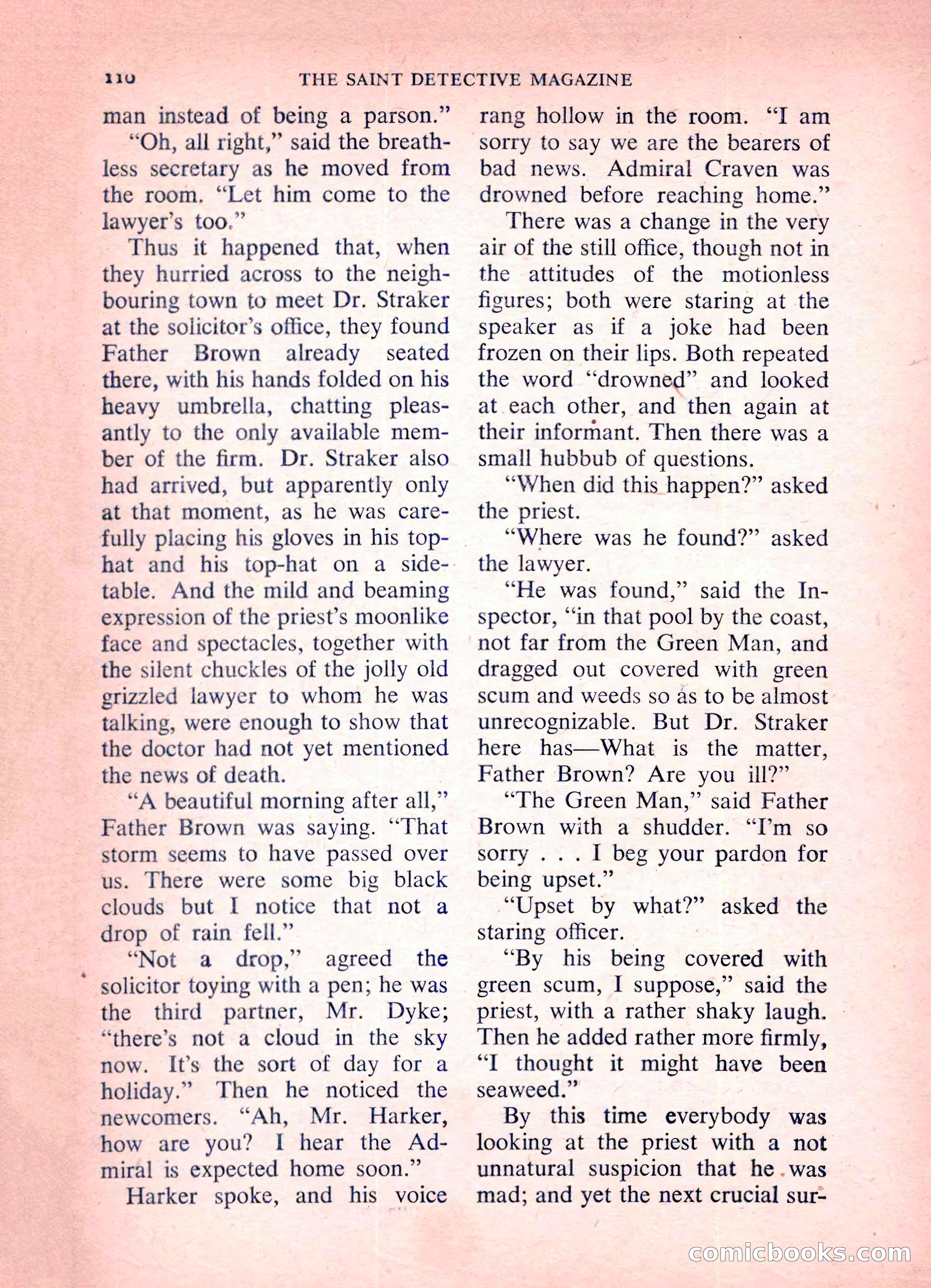 The Saint Detective Magazine — page 112 of 164