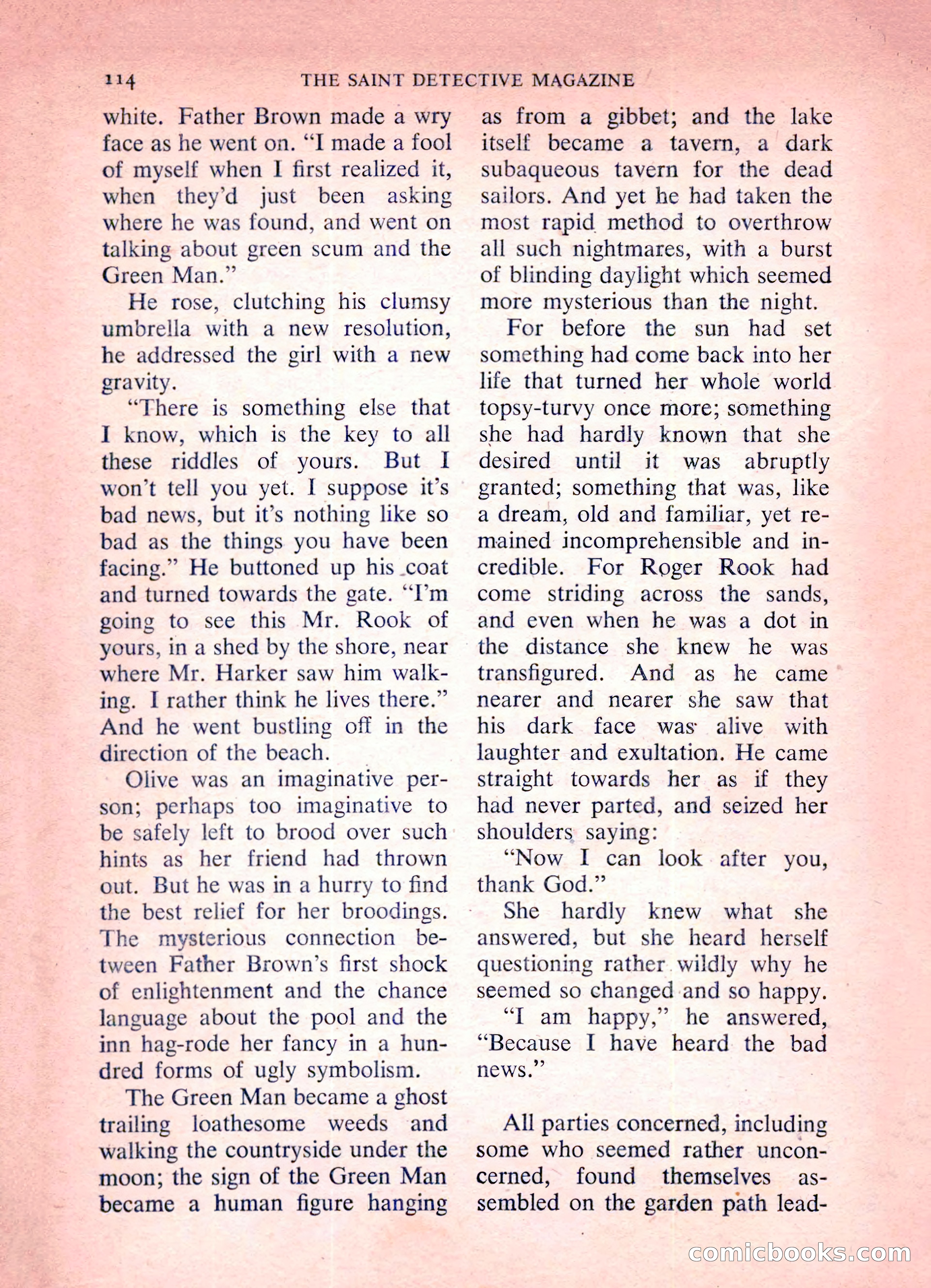 The Saint Detective Magazine — page 116 of 164
