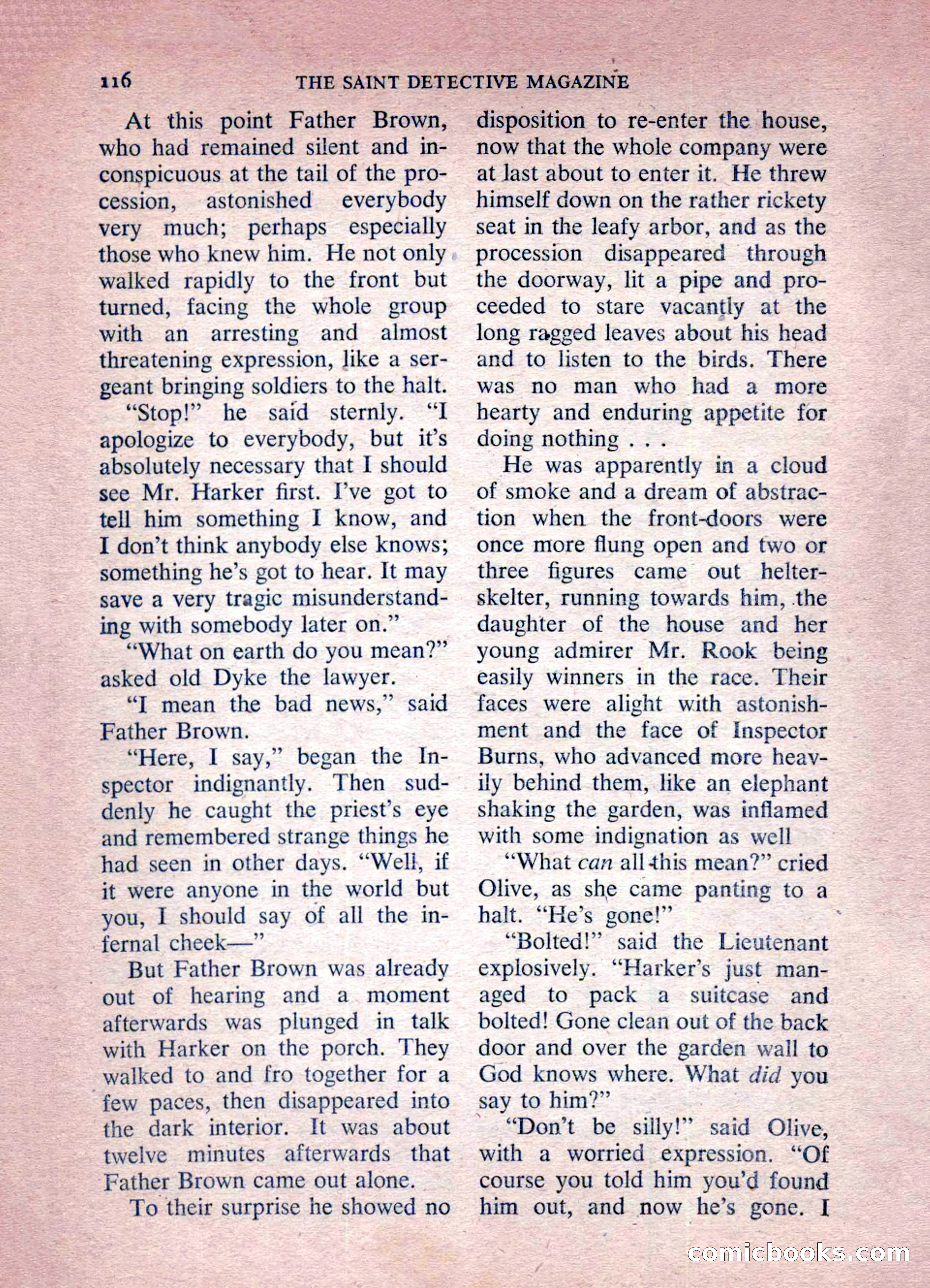 The Saint Detective Magazine — page 118 of 164