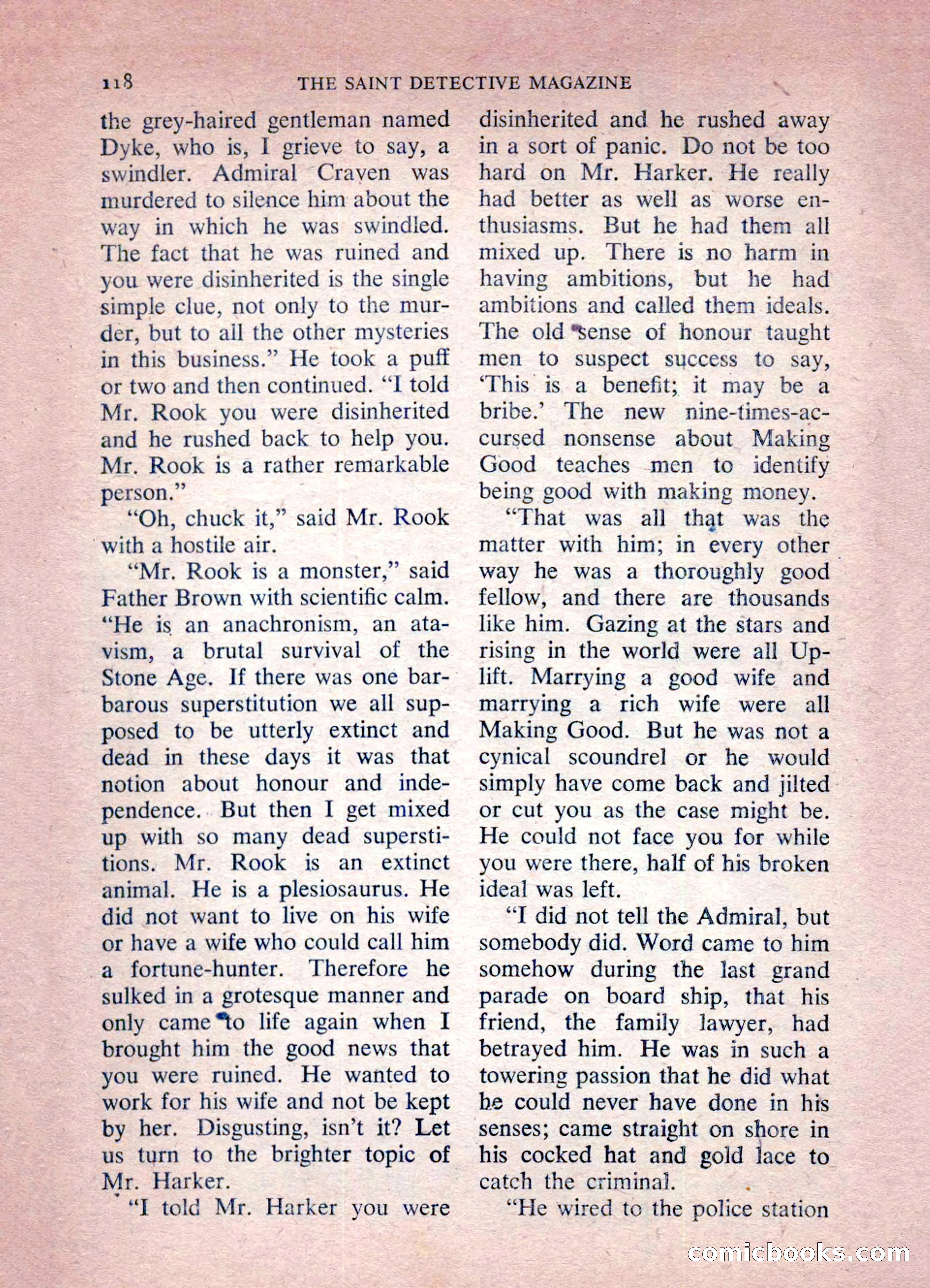 The Saint Detective Magazine — page 120 of 164
