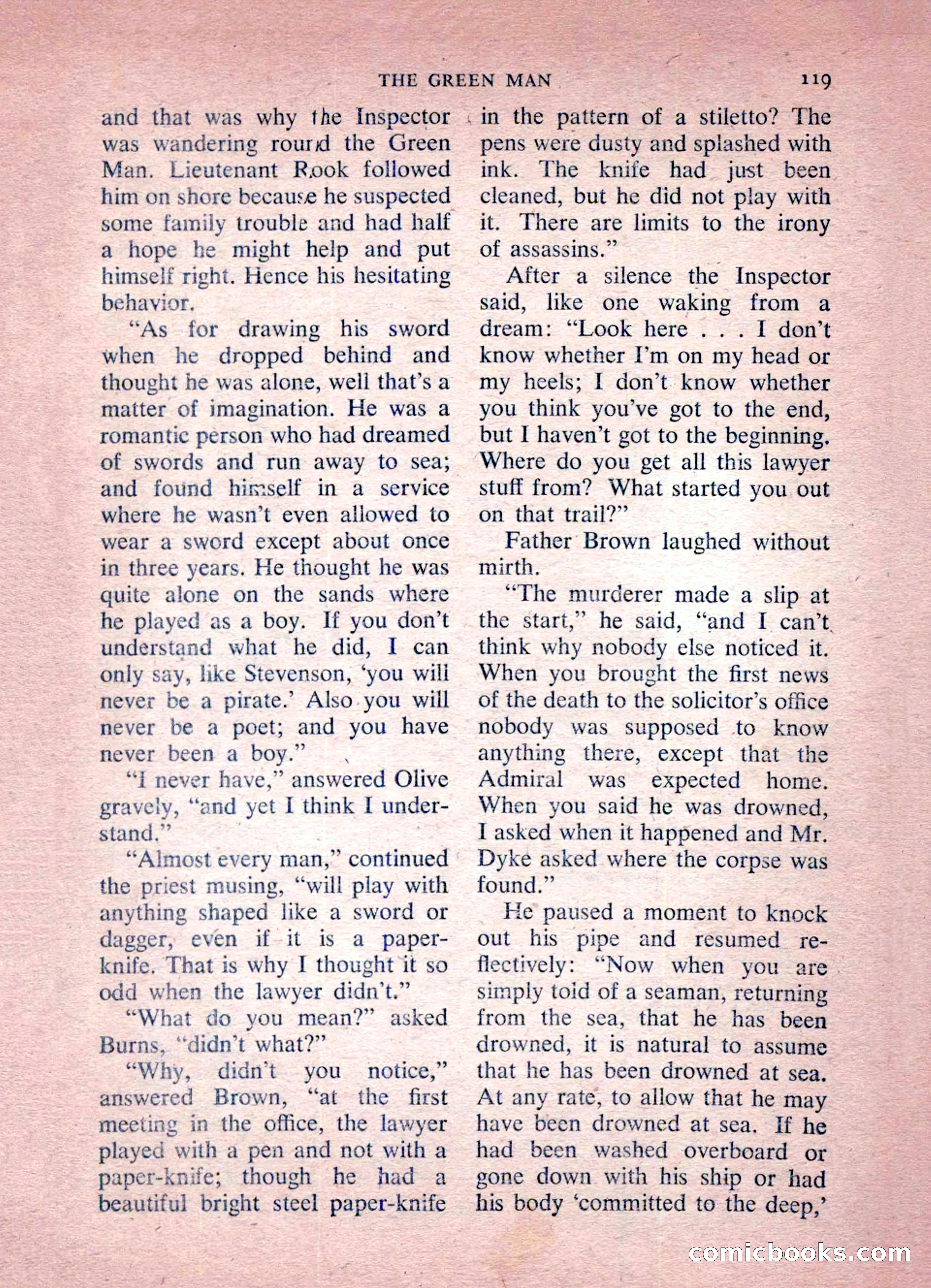 The Saint Detective Magazine — page 121 of 164
