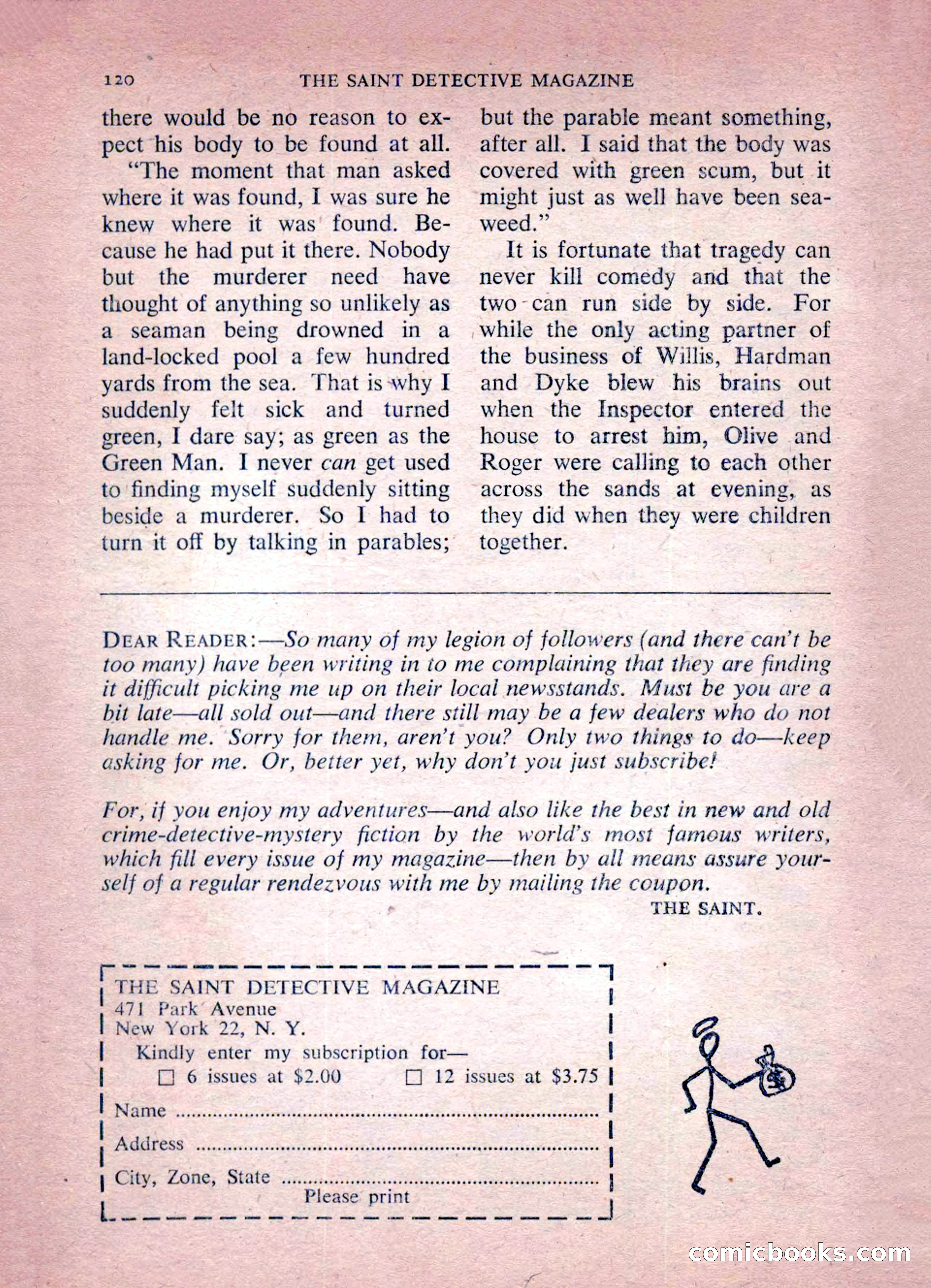 The Saint Detective Magazine — page 122 of 164