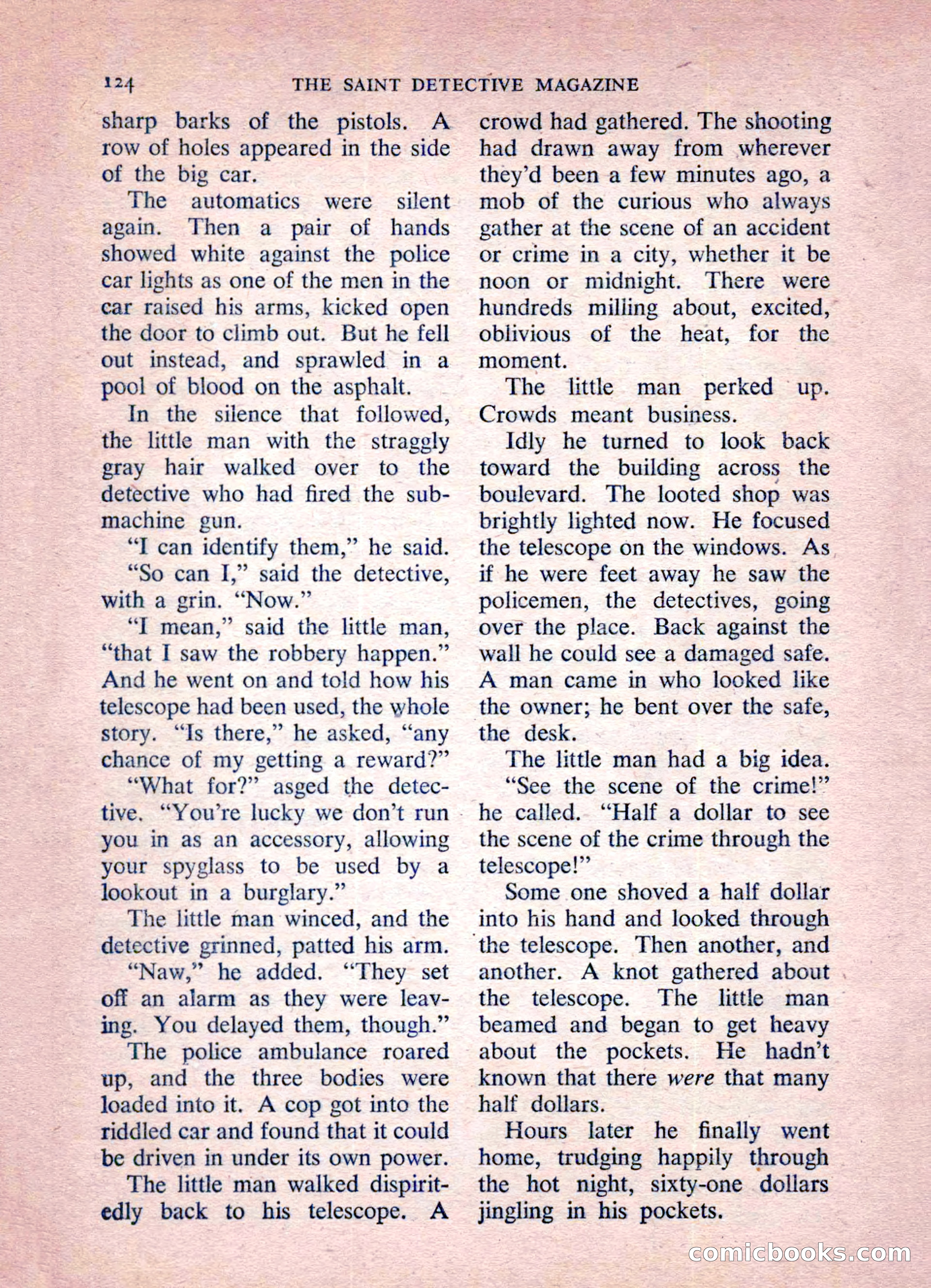 The Saint Detective Magazine — page 126 of 164