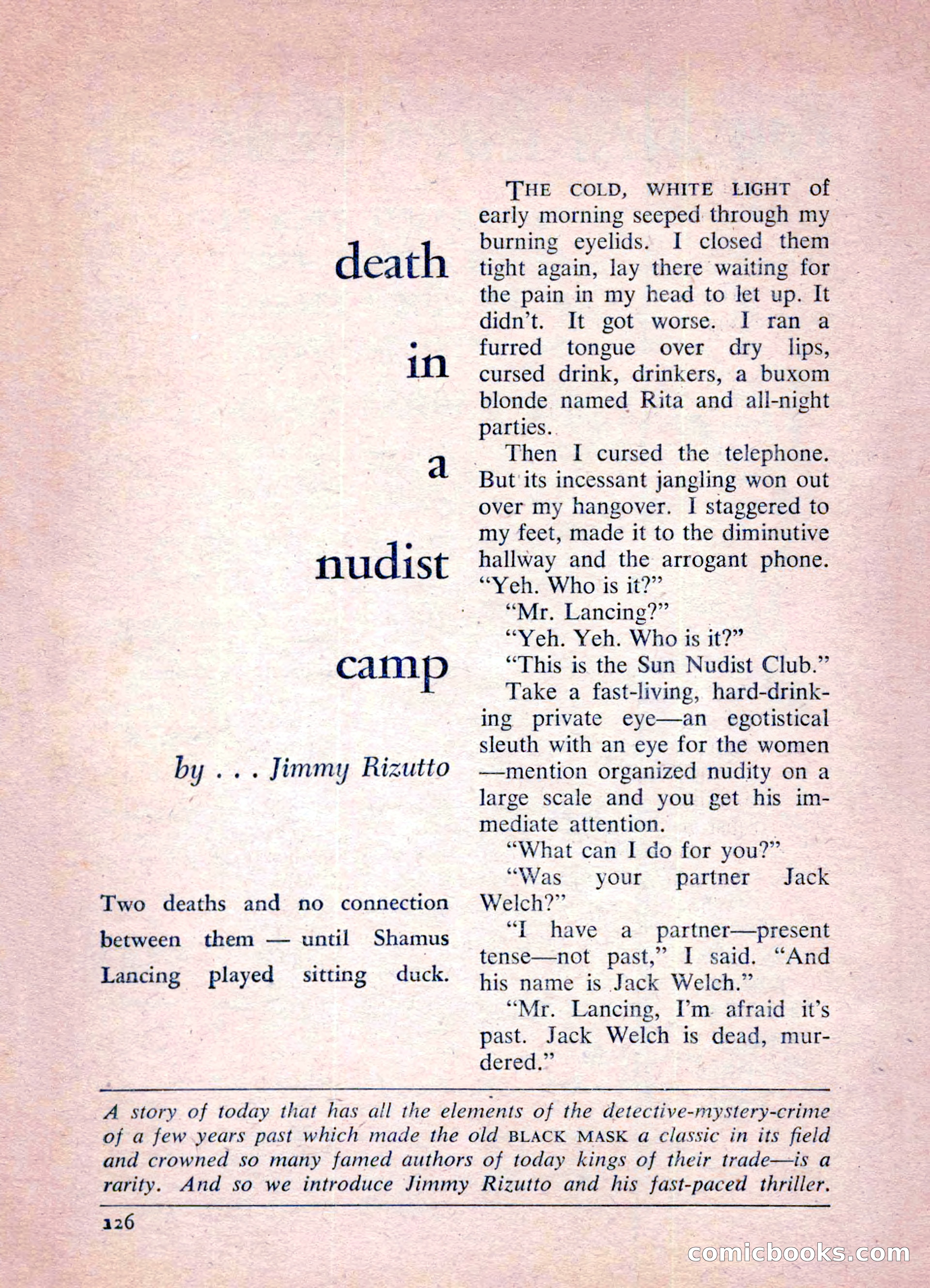 The Saint Detective Magazine — page 128 of 164