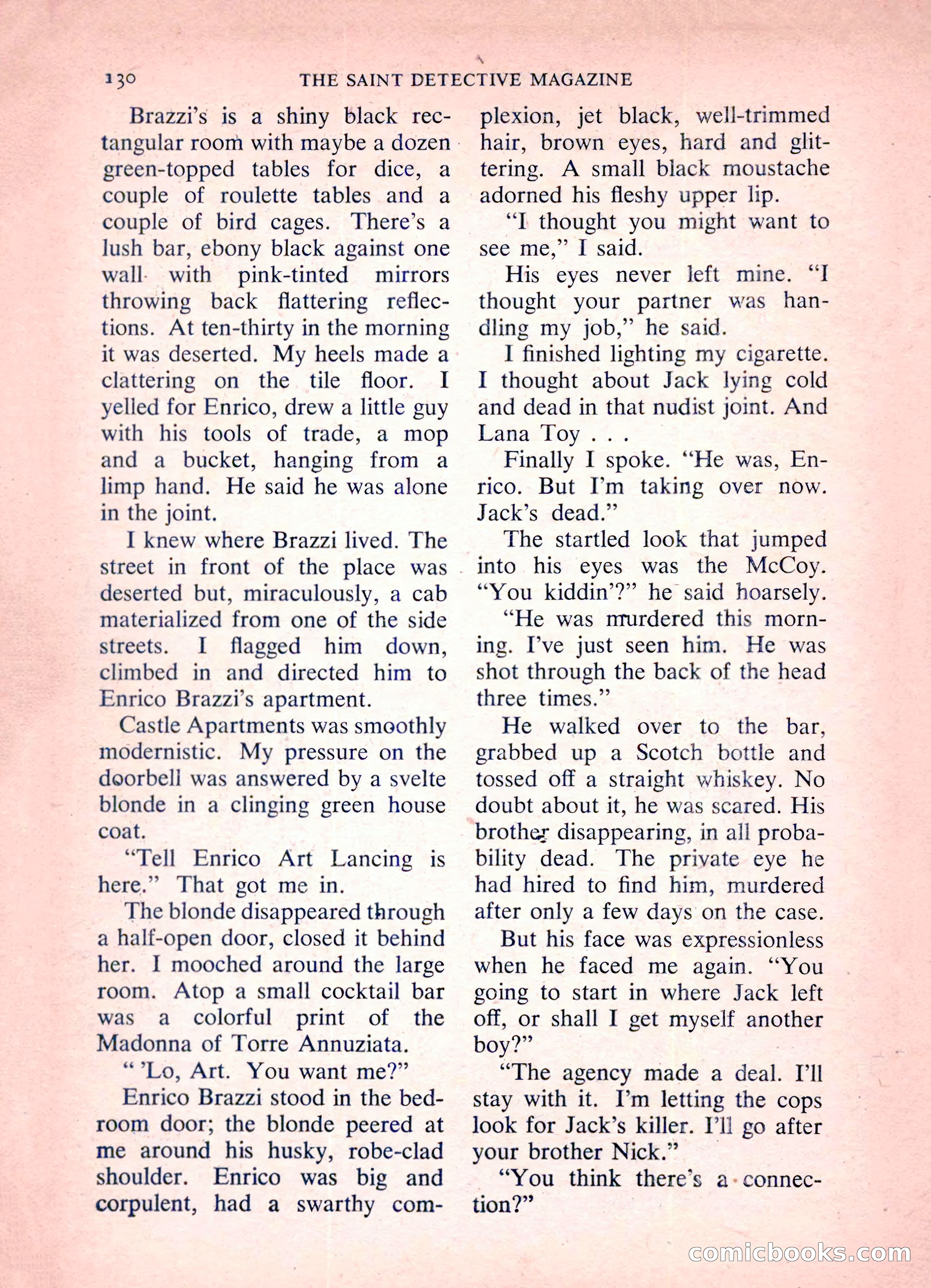 The Saint Detective Magazine — page 132 of 164