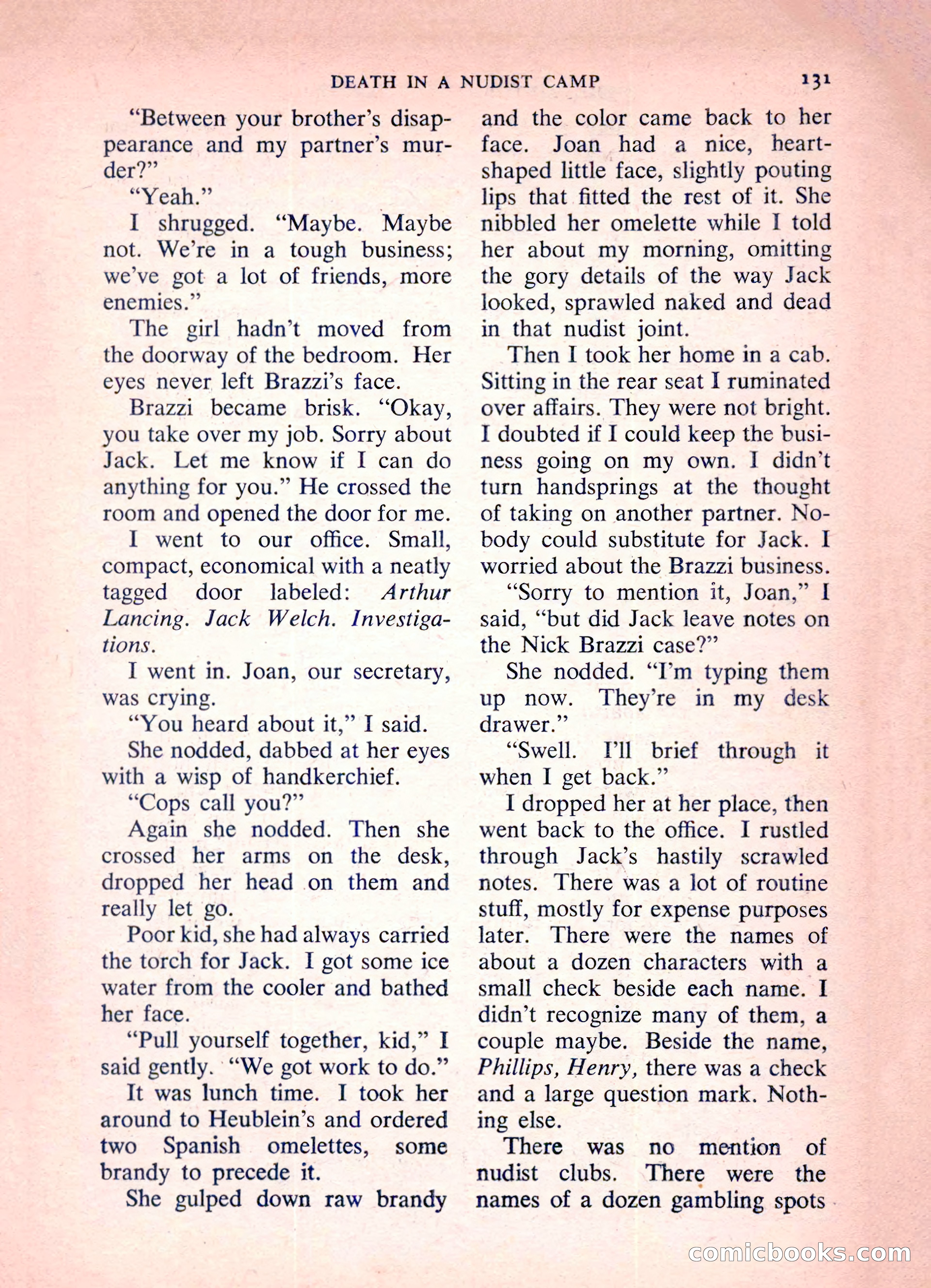 The Saint Detective Magazine — page 133 of 164
