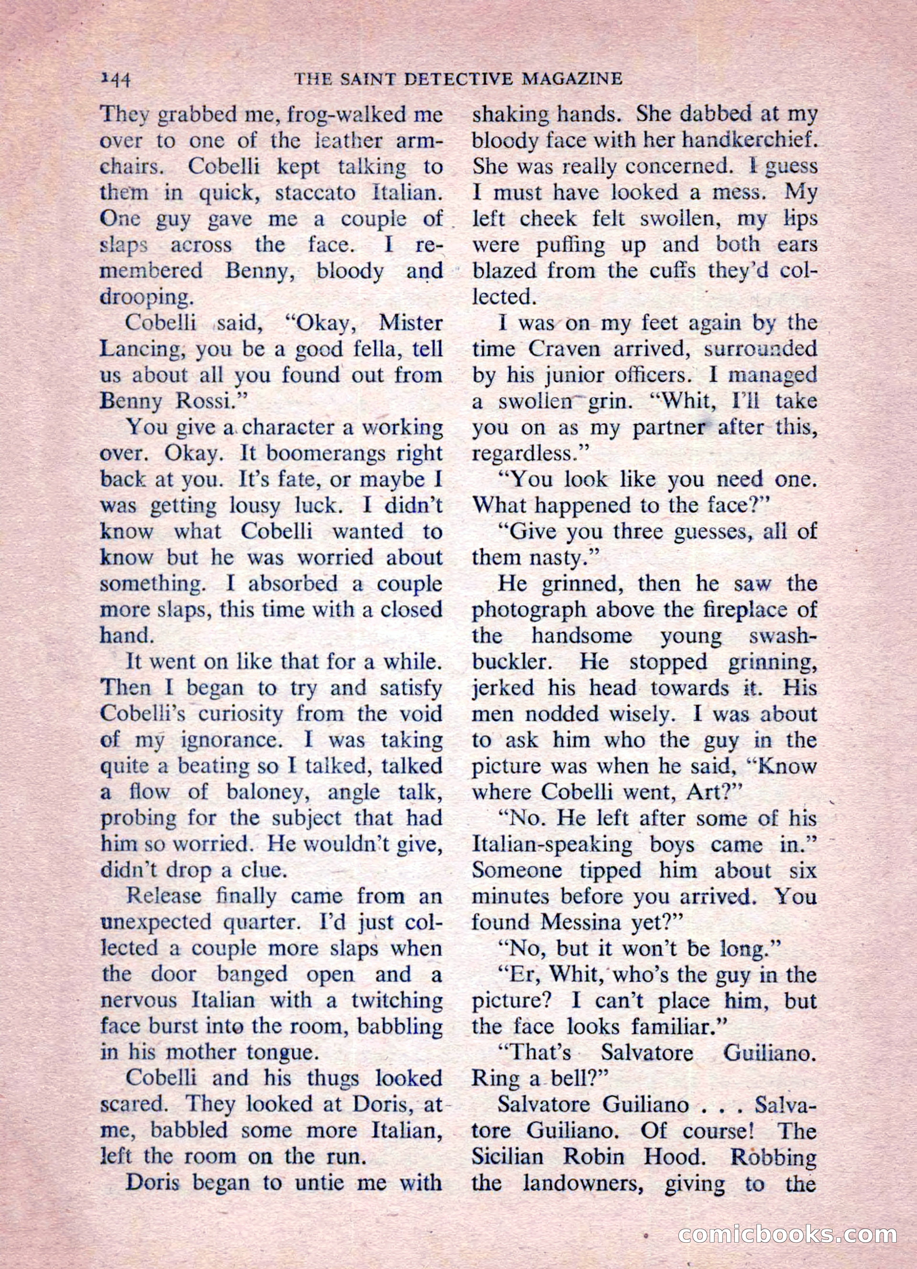 The Saint Detective Magazine — page 146 of 164