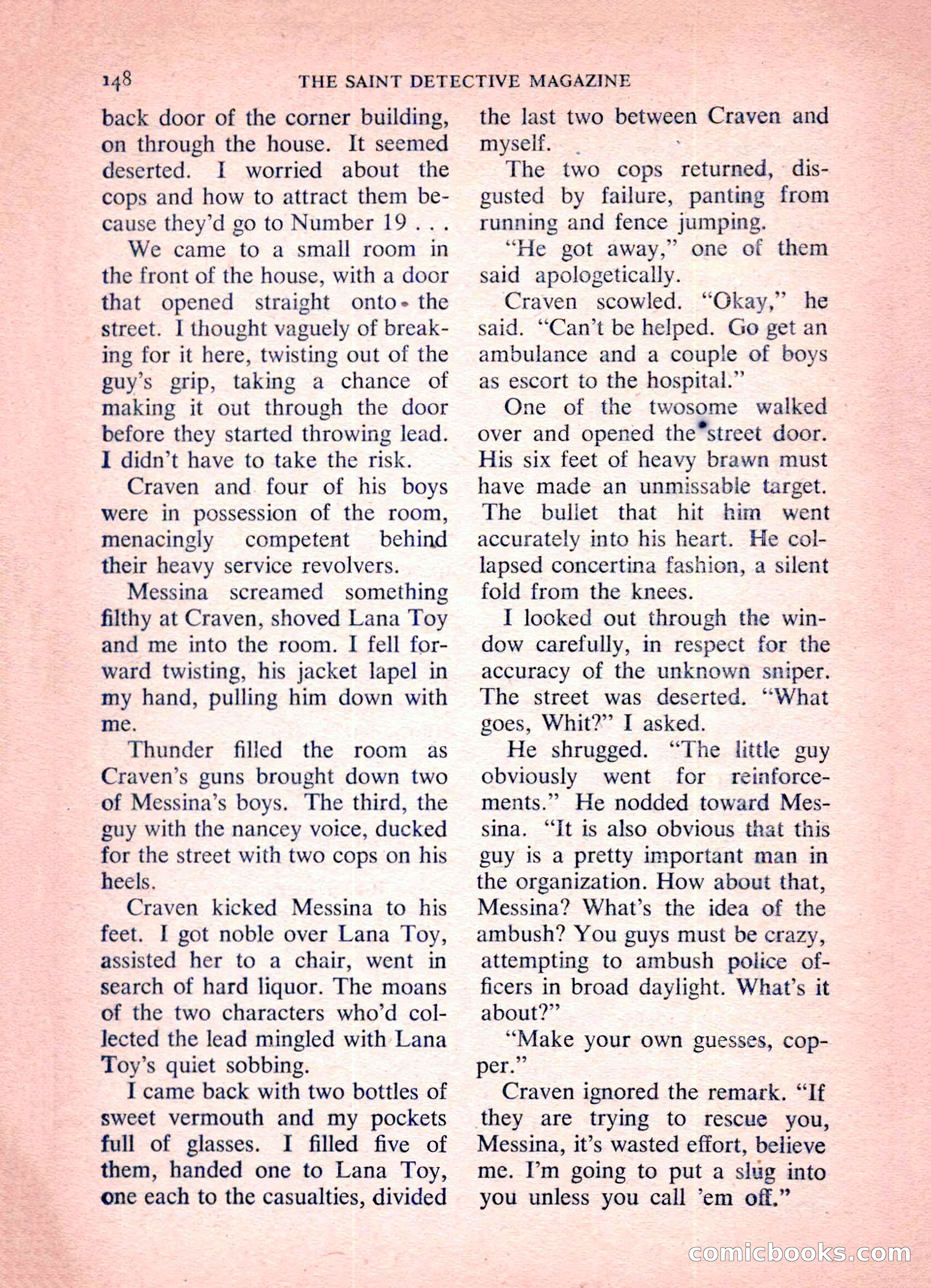 The Saint Detective Magazine — page 150 of 164